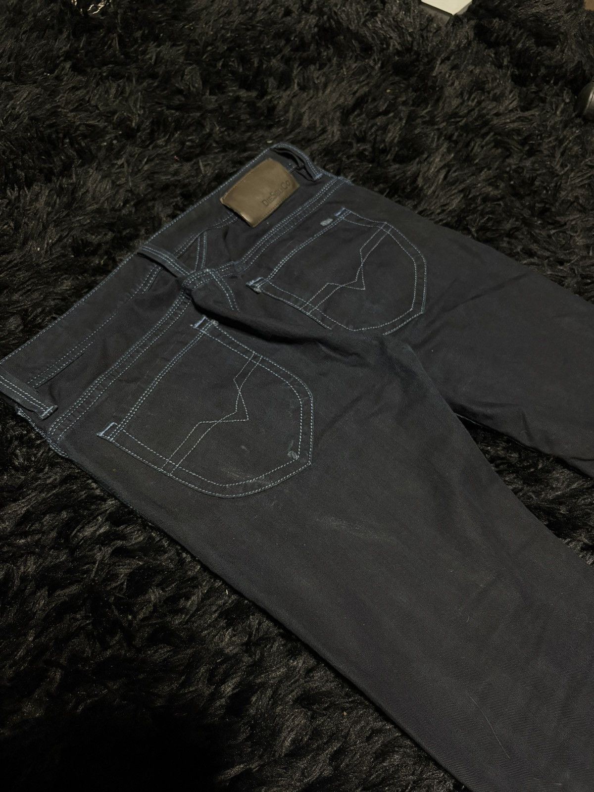 Diesel Black Gold Diesel wax hybid leather black gold skinny jeans hedi style Size US 29 - 7 Thumbnail