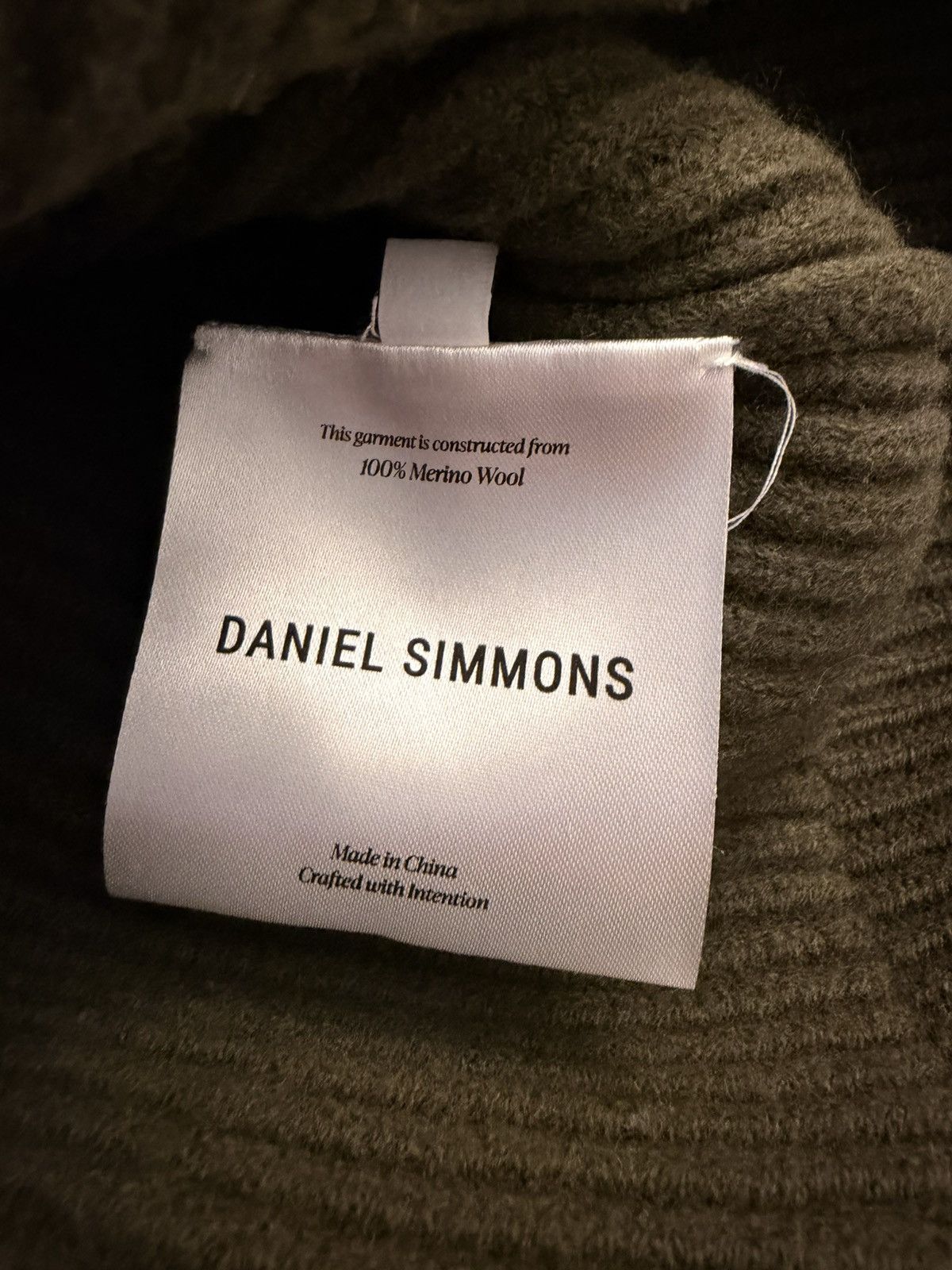 Daniel Simmons Moss Merino Knit Sweater Size US M / EU 48-50 / 2 - 5 Thumbnail
