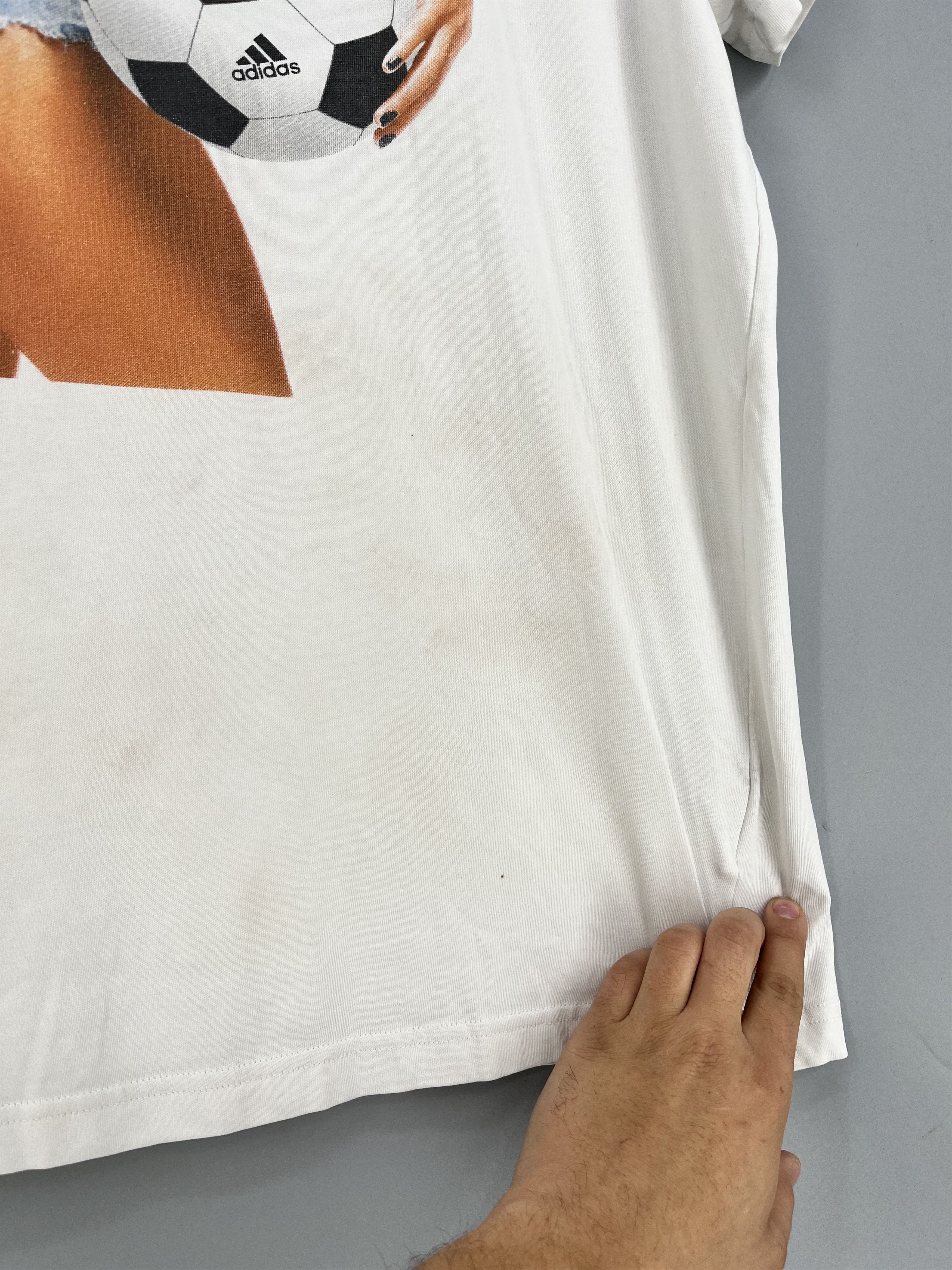 Adidas Adidas EURO 16 Tee Summer Fan white Size L Sexy Girl Size US L / EU 52-54 / 3 - 11 Thumbnail