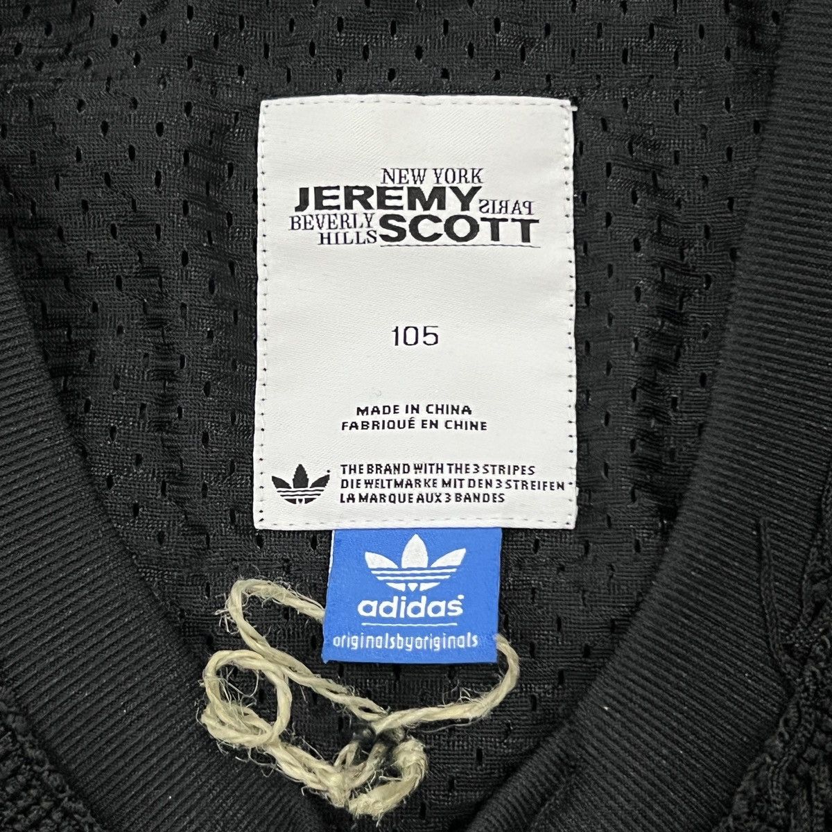 Jeremy Scott Jeremy Scott x Adidas Fringe Logo Tank Top Size US S / EU 44-46 / 1 - 10 Thumbnail