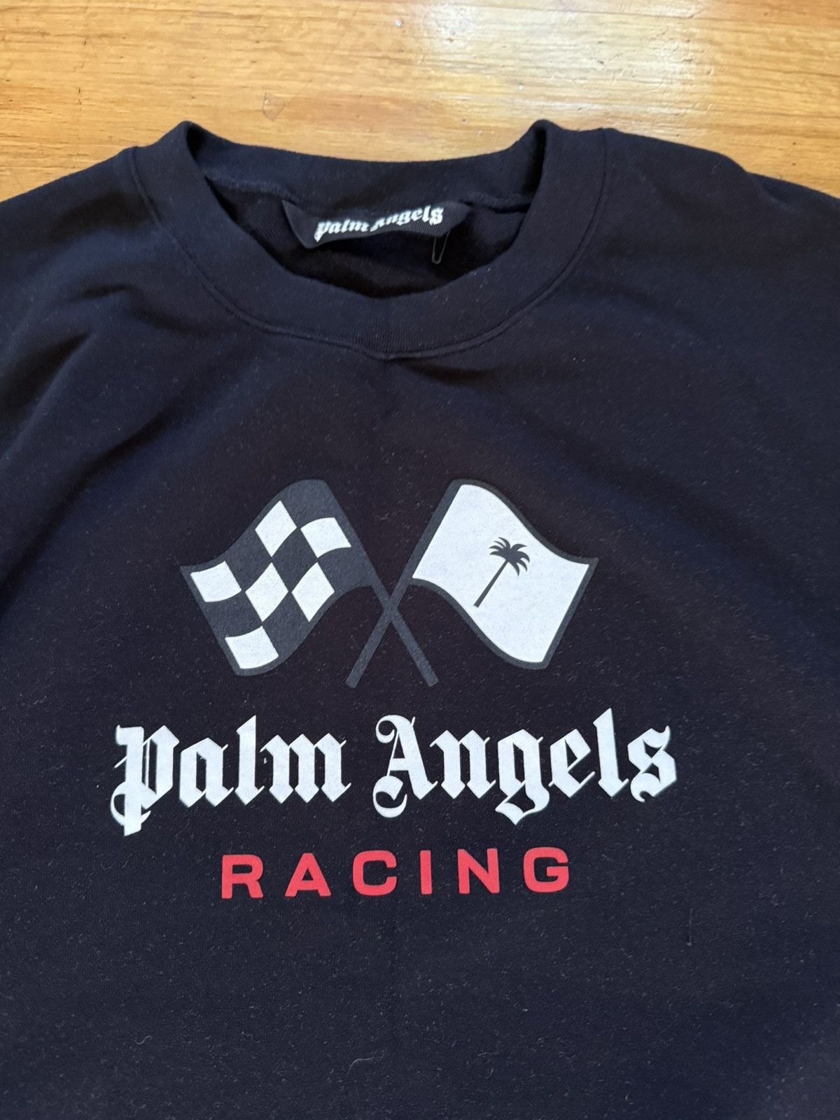 Palm Angels Palm Angels MoneyGram Haas F1 Edition Racing Sweatshirt Size US XXL / EU 58 / 5 - 2 Thumbnail