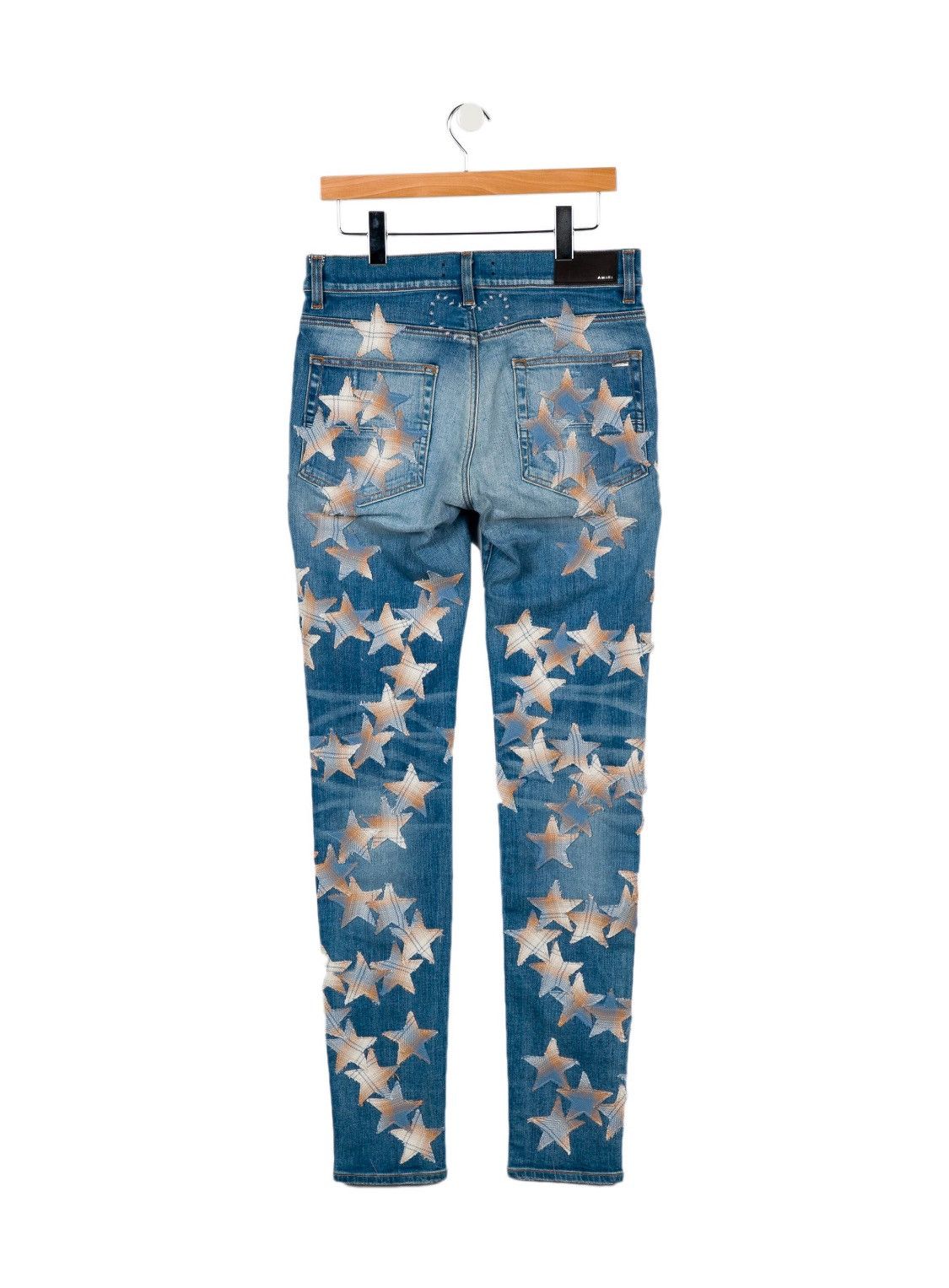 Amiri Amiri x Chemist Denim Star Patch 70’s Indigo Size US 31 - 2 Thumbnail