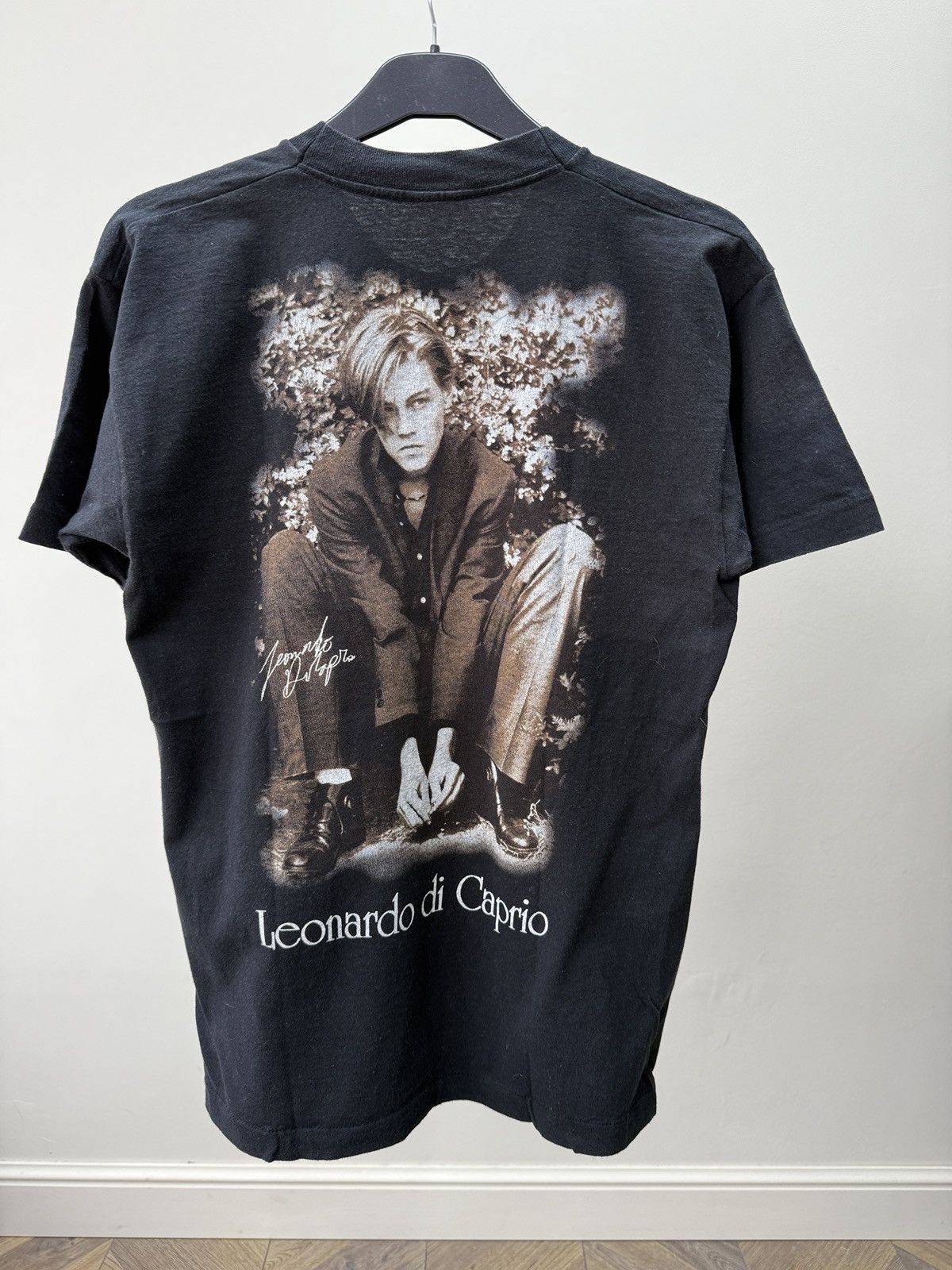 Other Vintage 90's Leonardo DiCaprio Parking Lot Portrait Tee Size US M / EU 48-50 / 2 - 9 Thumbnail