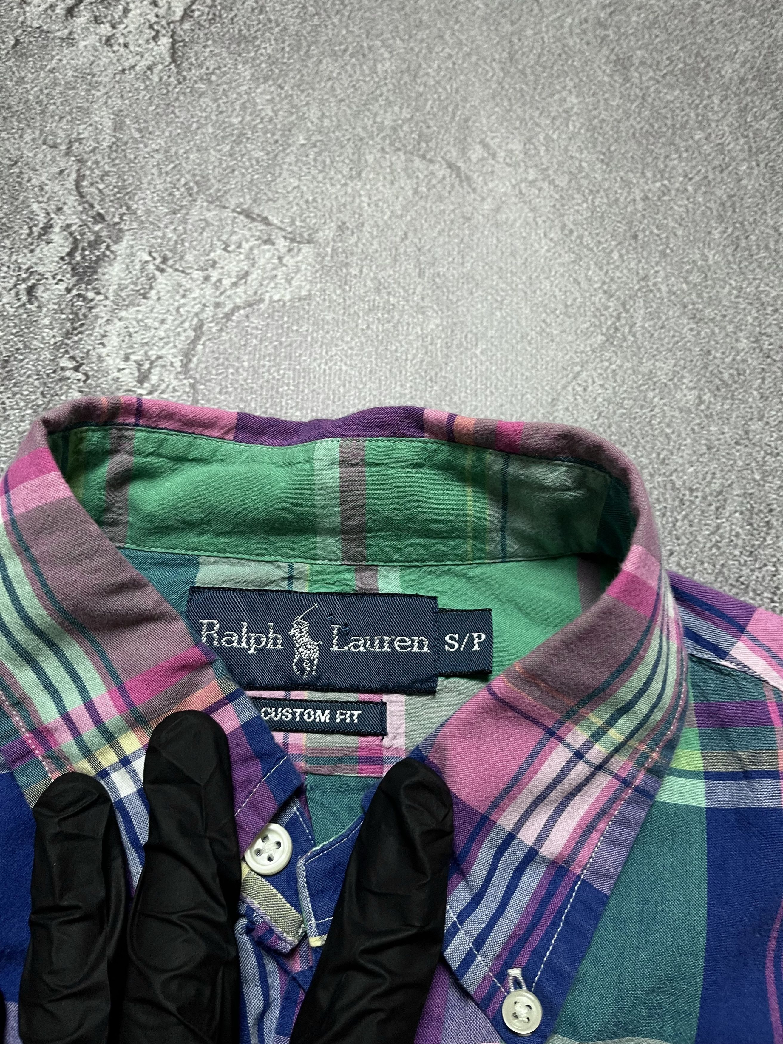 Polo Ralph Lauren Vintage Shirt Button Up Ralph Lauren Big Logo Striped Casual Size US S / EU 44-46 / 1 - 5 Thumbnail