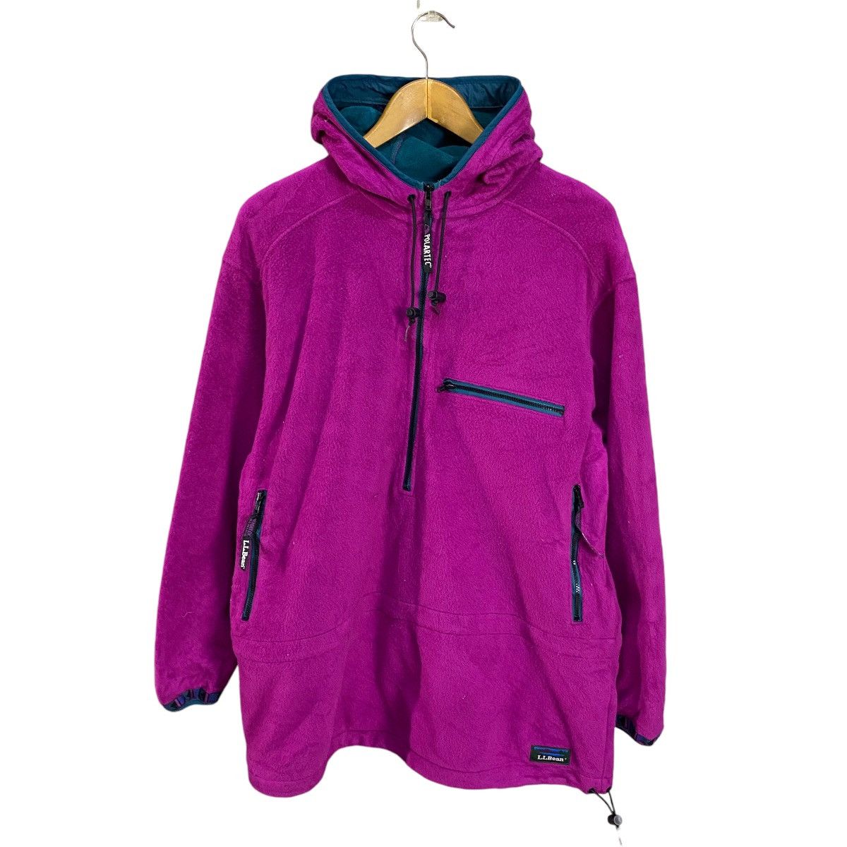 L.L. Bean × Polartec L.L Bean X Polartec magenta half zipper fleece Size XL / US 12-14 / IT 48-50 - 1 Thumbnail