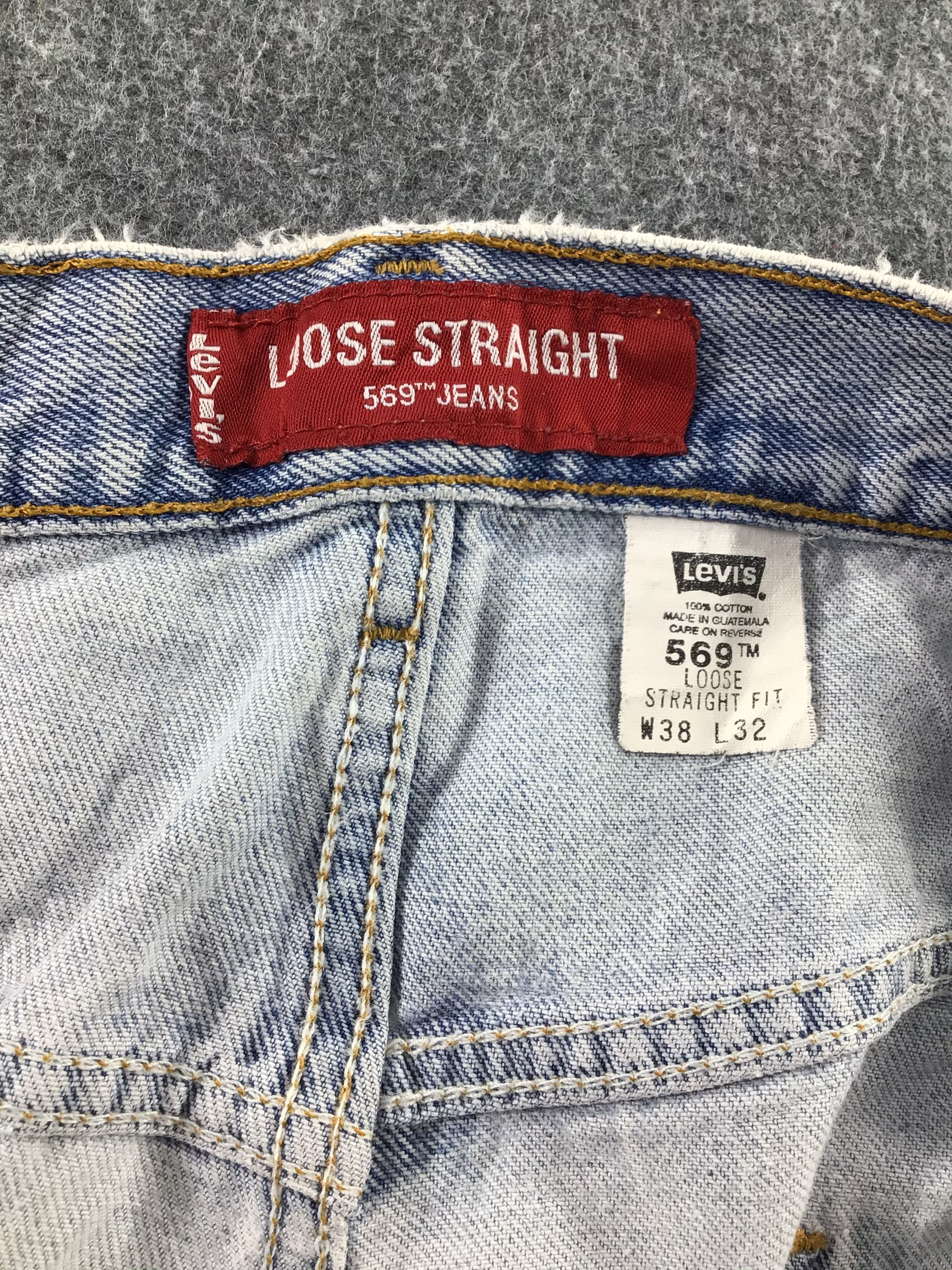 Levi's Vintage Levis 569 Jeans-J802 Size US 38 / EU 54 - 12 Thumbnail