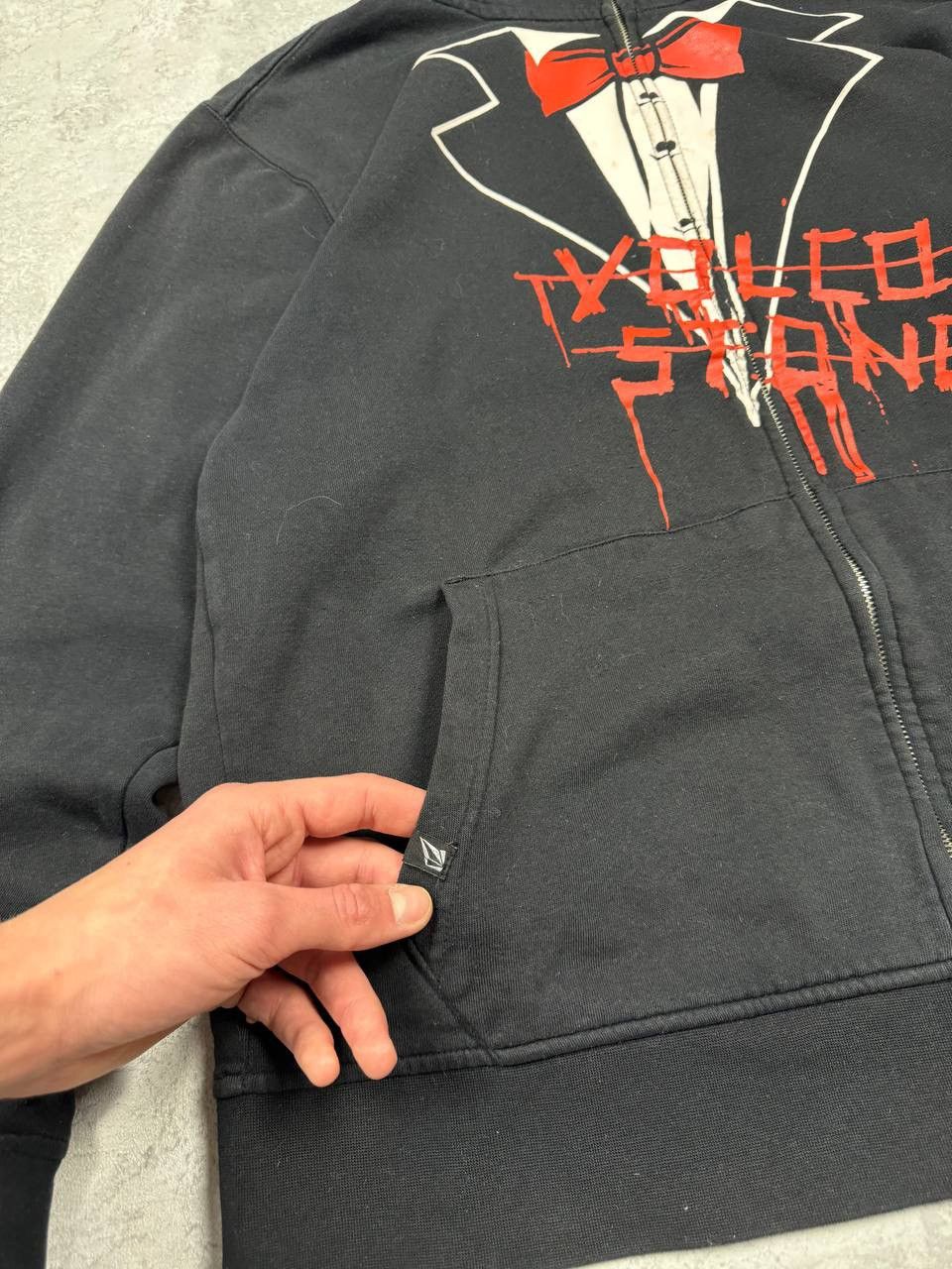 Volcom Volcom Stone Dracula Full Zip Halloween Hoodies Size L Size US L / EU 52-54 / 3 - 5 Thumbnail