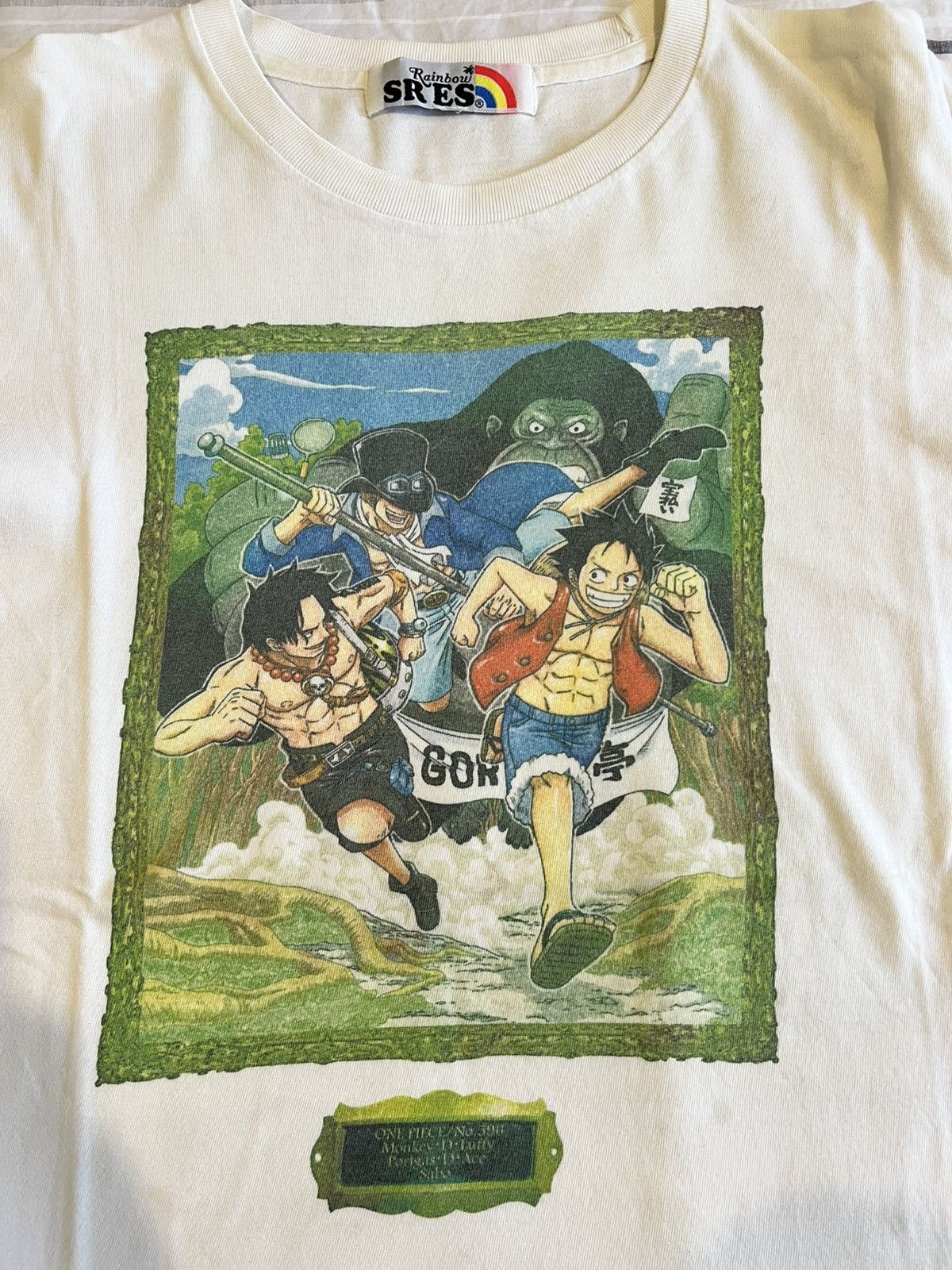 Anime One Piece “Luffy, Sabo & Ace” Limited Edition Tee Size US L / EU 52-54 / 3 - 4 Thumbnail