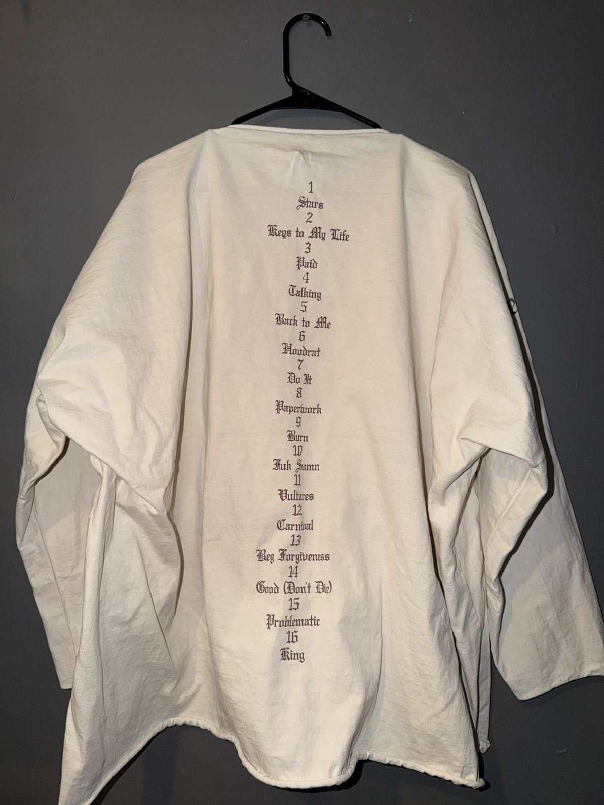 Yeezy Ye x TY$ Vultures Merch Size US XL / EU 56 / 4 - 2 Thumbnail