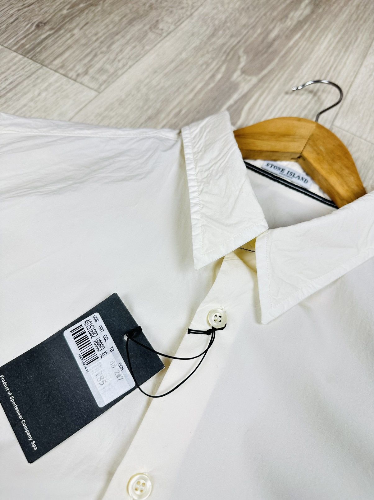 Stone Island Vintage 2008 Stone Island Shirt Button Up Short Sleeve Size US XL / EU 56 / 4 - 9 Thumbnail