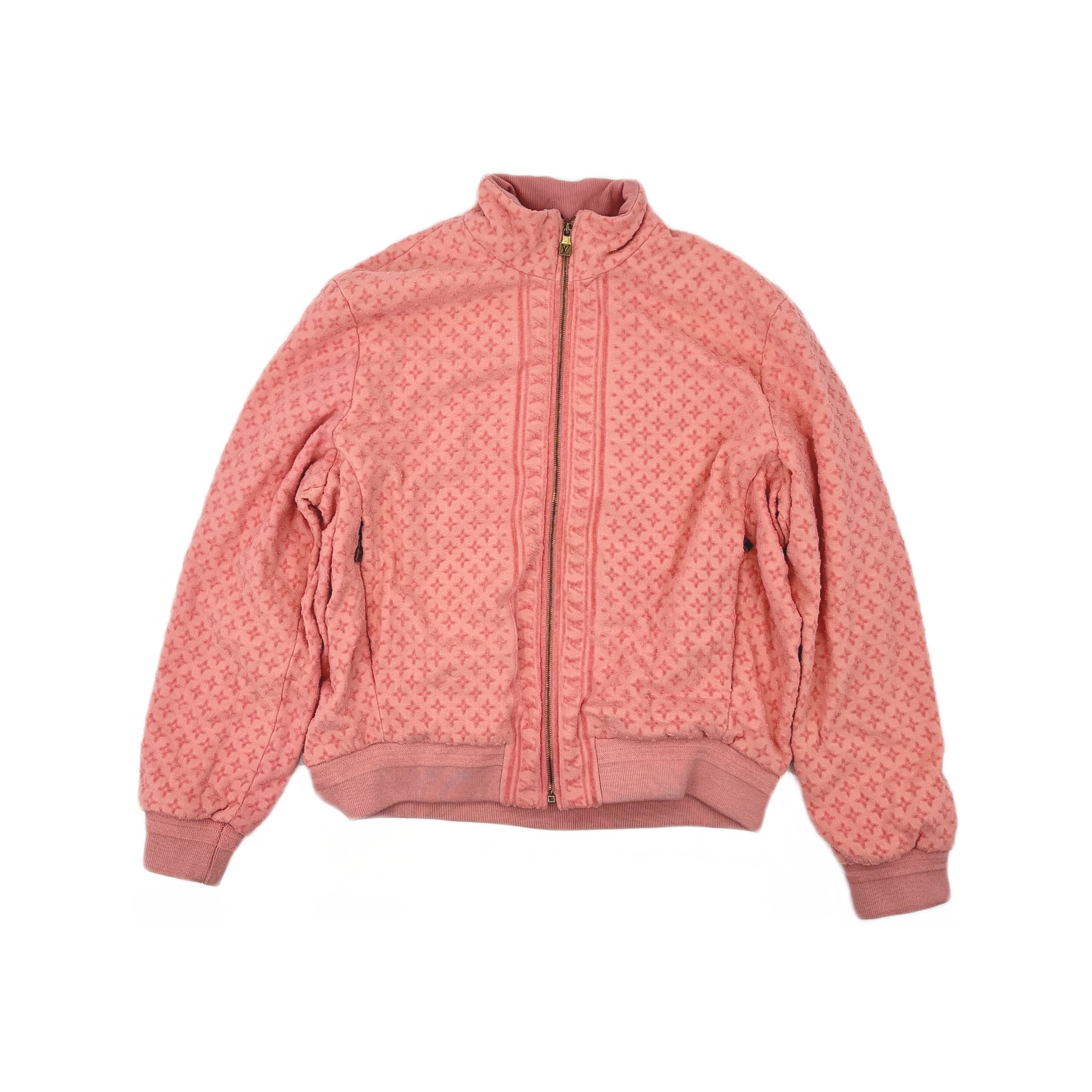 Louis Vuitton Louis Vuitton Monogram Track Jacket Pink Size XL Size US XL / EU 56 / 4 - 1 Thumbnail