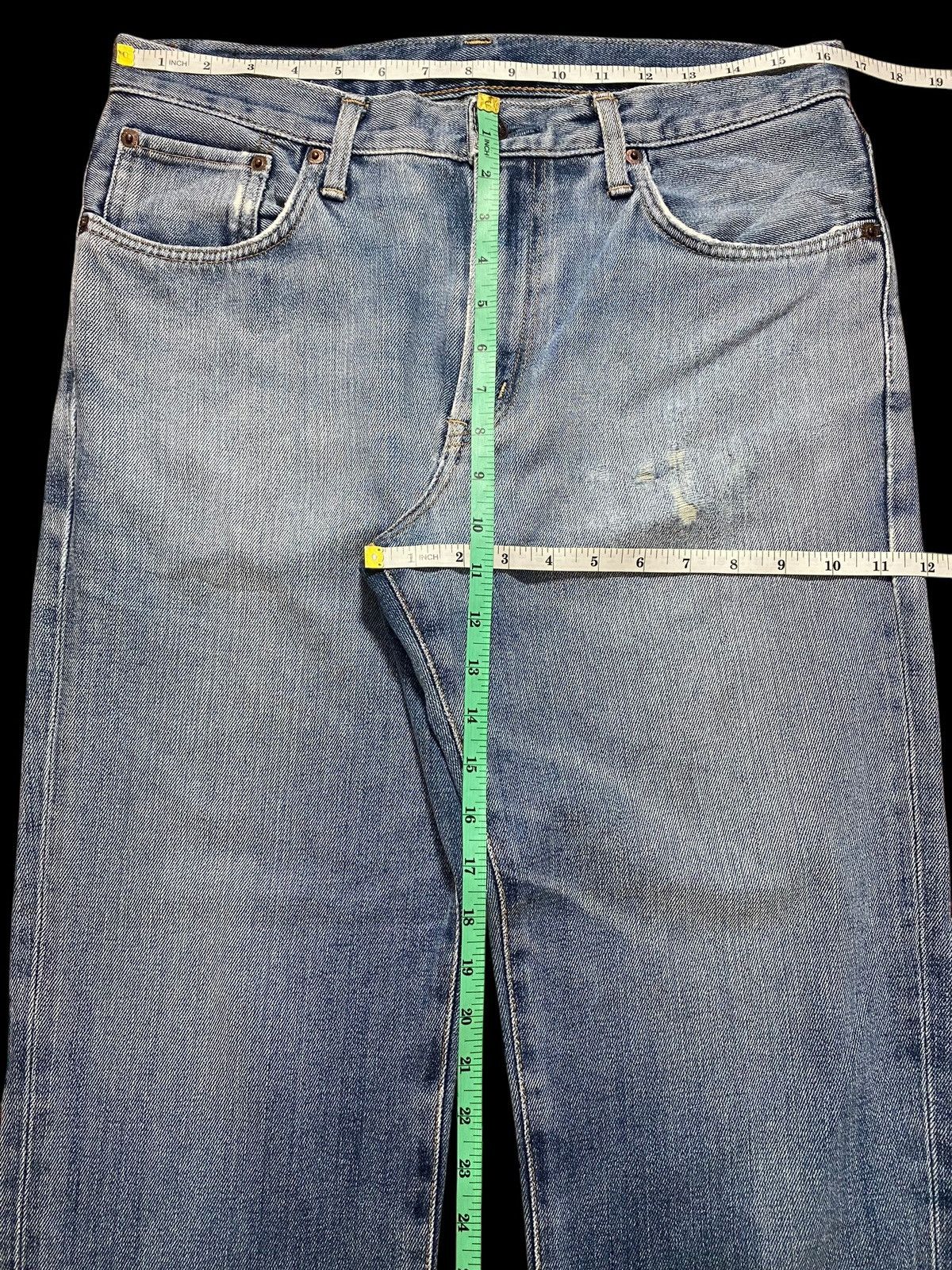 Edwin Vintage Japanese Brand Edwin 503 Faded Wash Distressed Jeans Size US 33 - 12 Thumbnail
