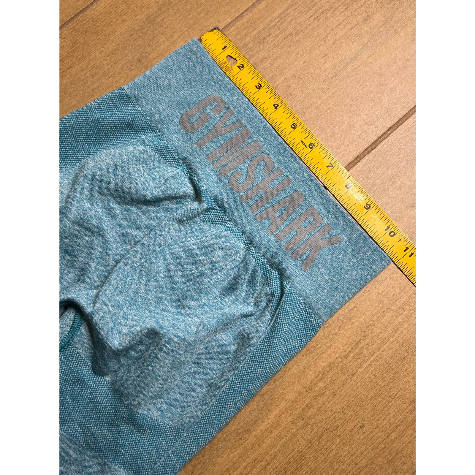 Gymshark Gymshark Flex High Waisted Seamless Leggings Marled Blue S Size 22" - 8 Thumbnail
