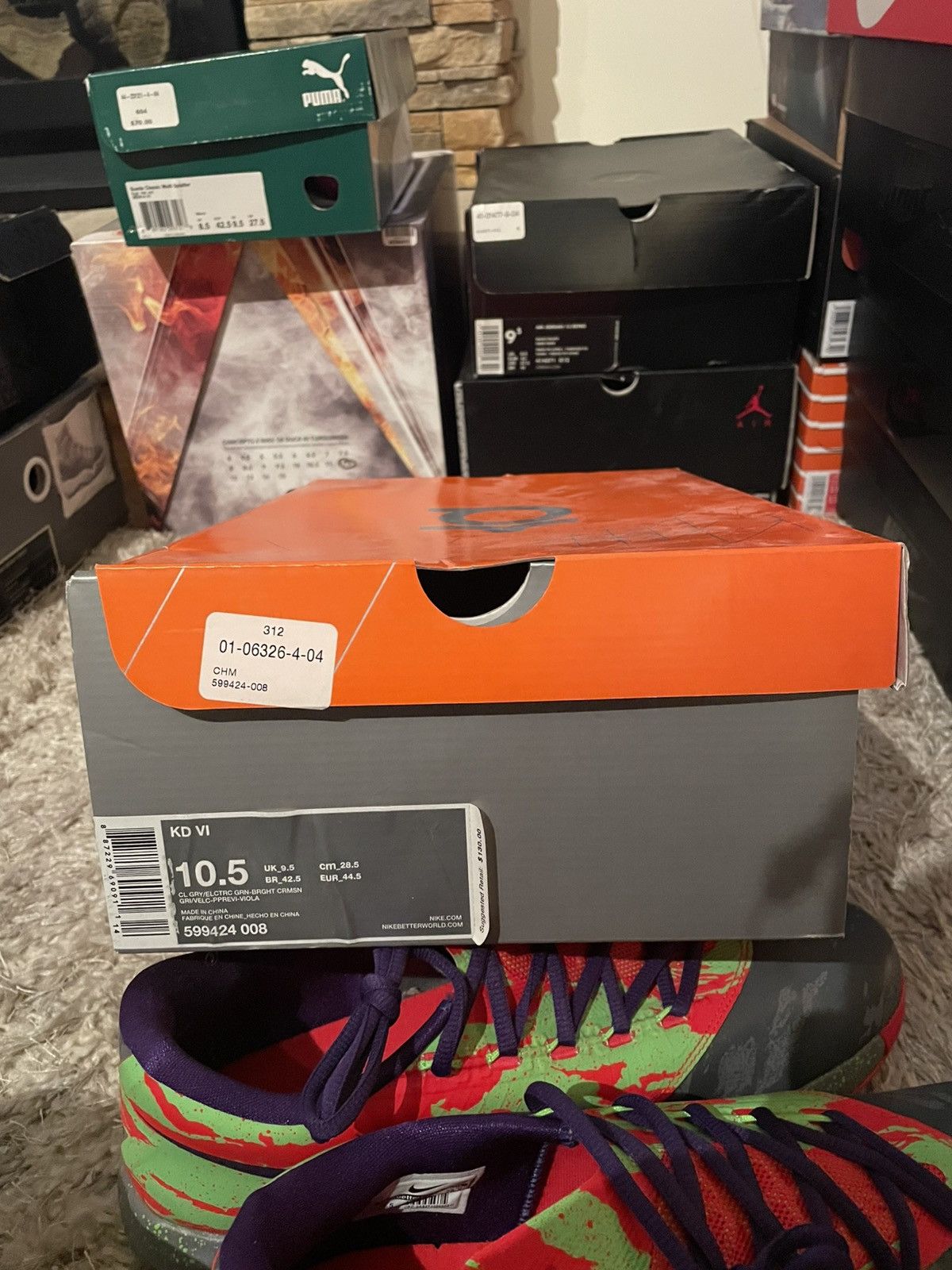 Nike KD 6 Energy sz 10.5