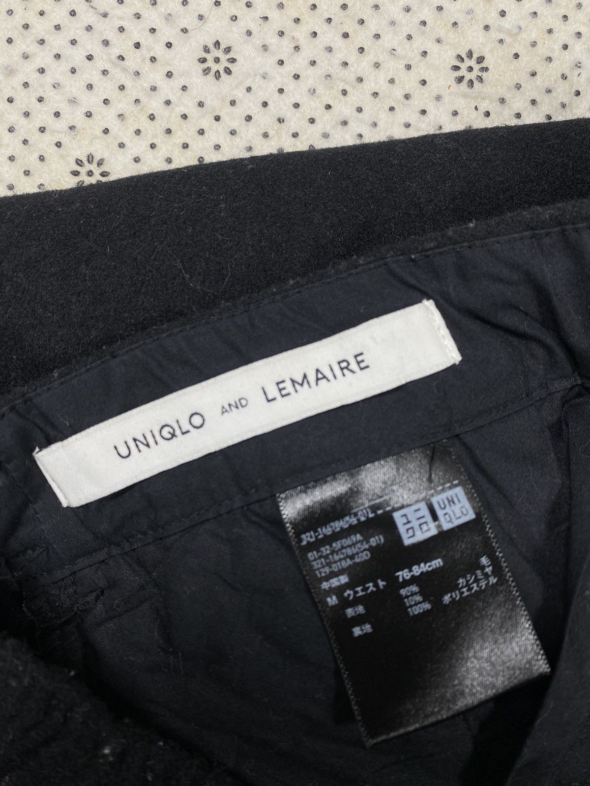 Lemaire × Uniqlo Lemaire x Uniqlo Rileks Pant Wool Material Size US 30 / EU 46 - 6 Thumbnail