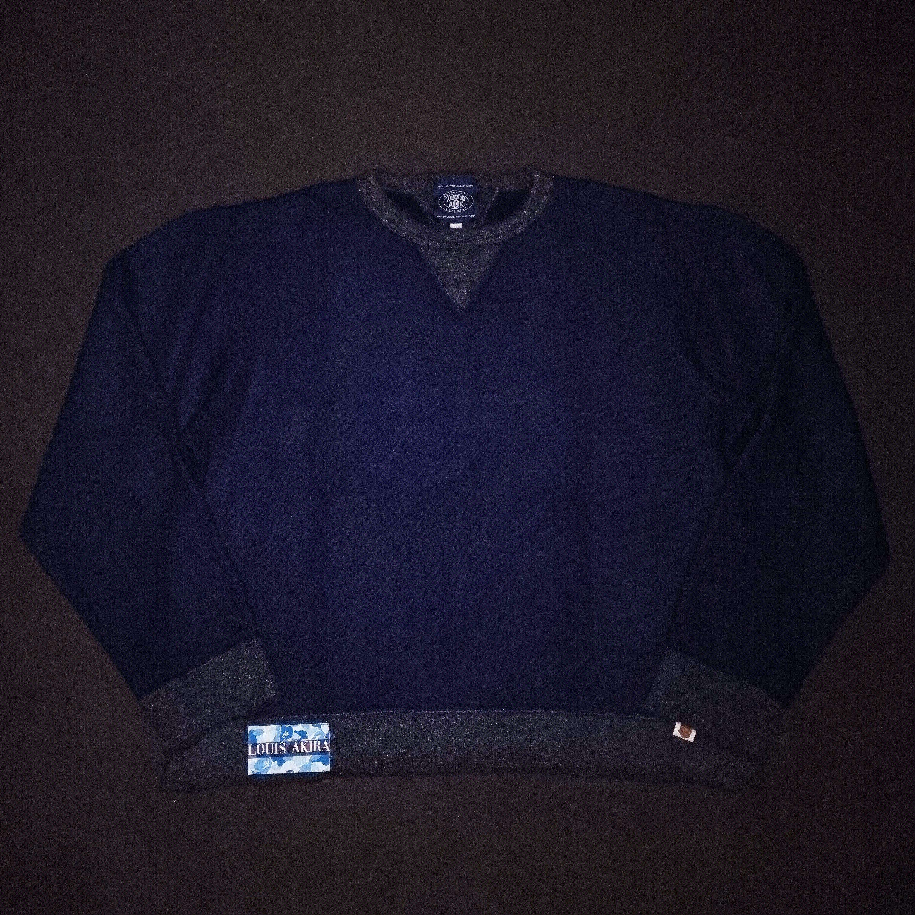 Bape 2012 Bape x Alashan Cashmere Bapexclusive Crewneck Size US L / EU 52-54 / 3 - 1 Thumbnail