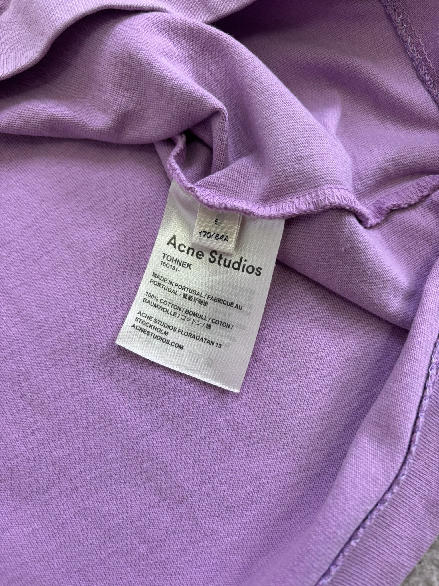 Acne Studios Acne Studios Tohnek Pink T-shirt Small Size S / US 4 / IT 40 - 11 Thumbnail
