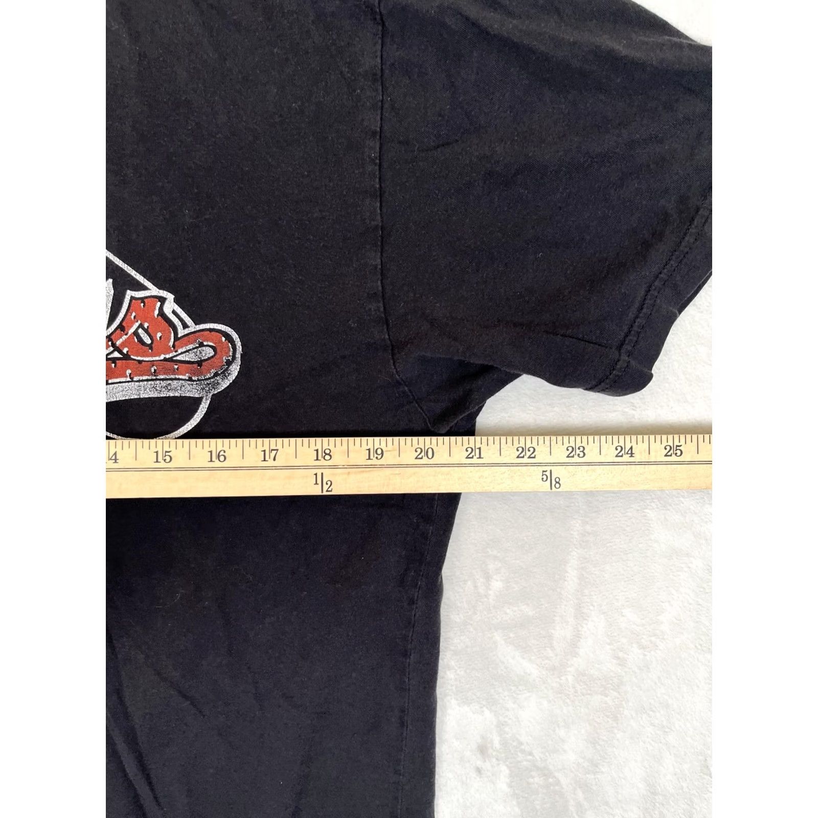 Vintage VINTAGE Las Vegas T-Shirt Mens Large Time To Play Black Casino Gambling Shirt Crew Neck Short Sleeve Graphic Print, Las Vegas, Casino, Gambling, 90s Size US L / EU 52-54 / 3 - 4 Thumbnail