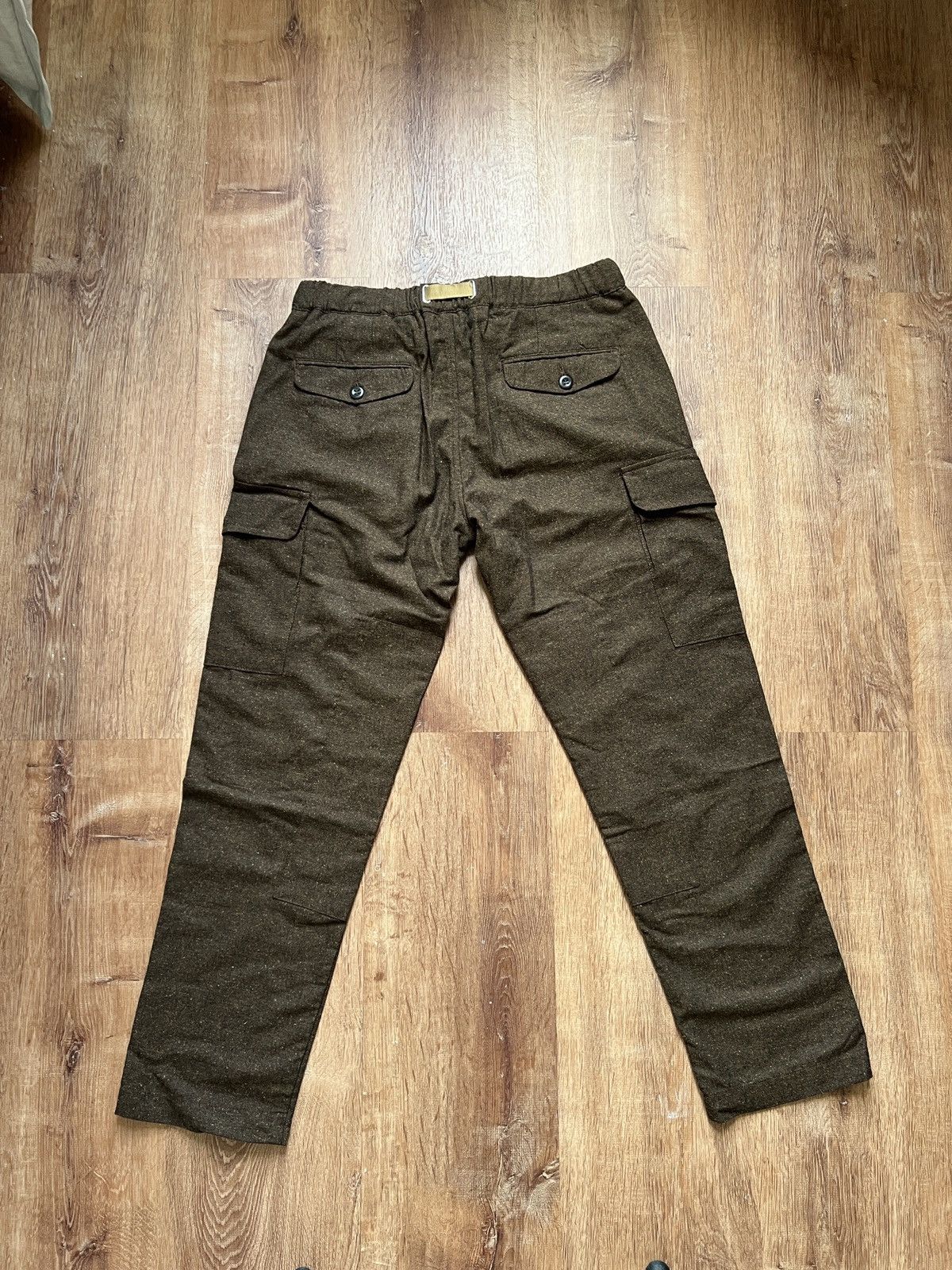Other White Sand Trunk Pants | Made in Italy Size US 34 / EU 50 - 2 Thumbnail