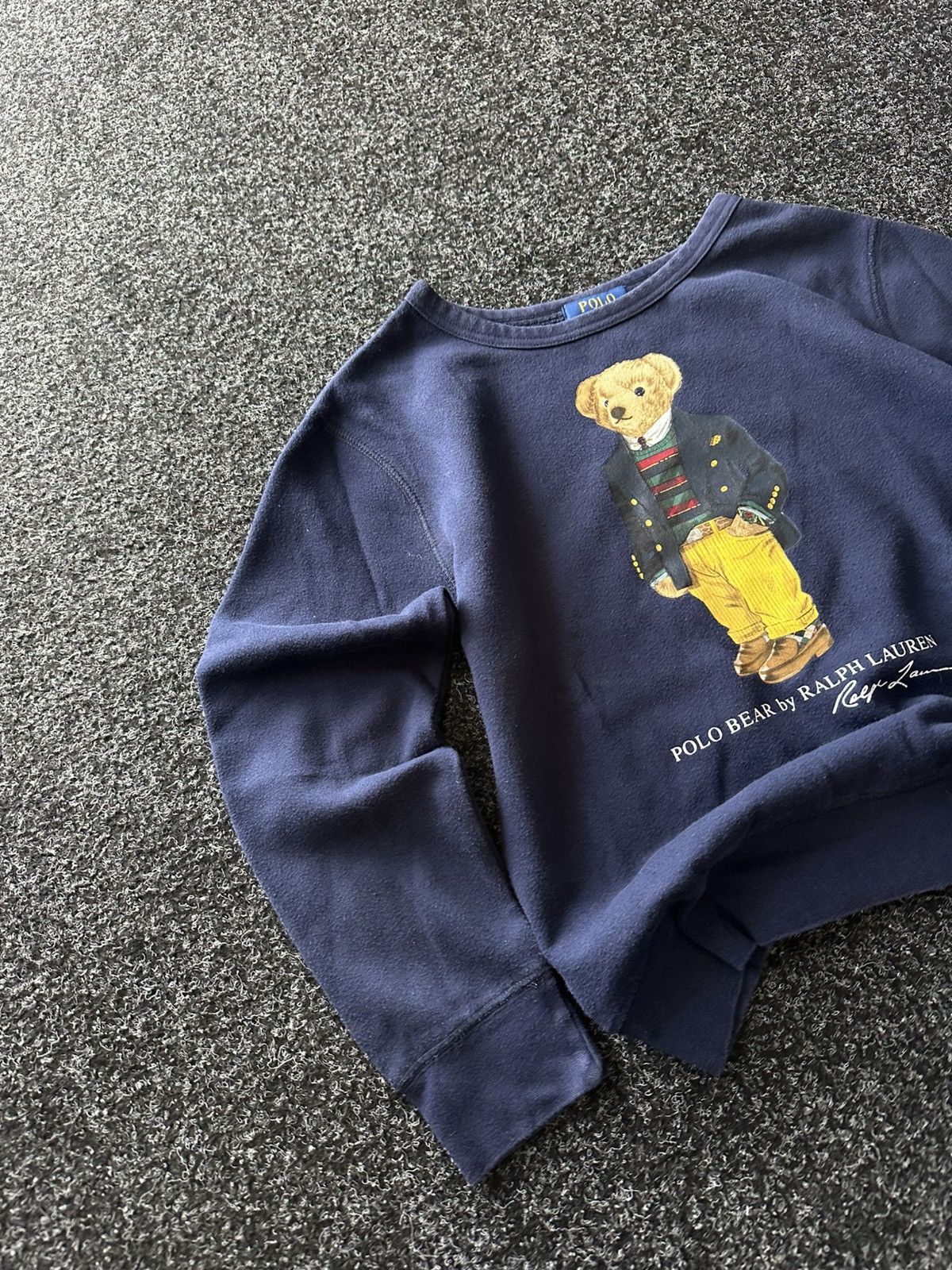 Polo Ralph Lauren 🚨POLO BEAR RALPH LAUREN JUNIOR KIDS RARA BIG LOGO M 10-12 Size US M / EU 48-50 / 2 - 2 Thumbnail