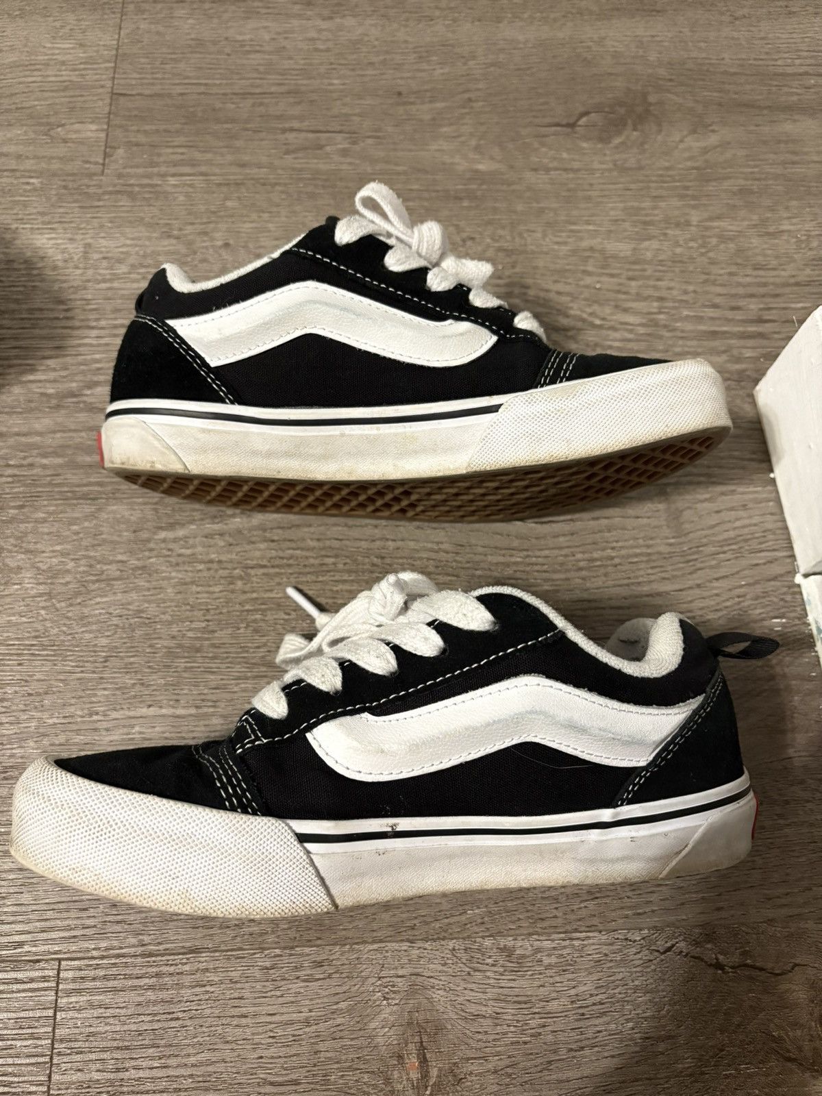 Vans Black Knu Skool vans Size US 5 / IT 35 - 1 Thumbnail