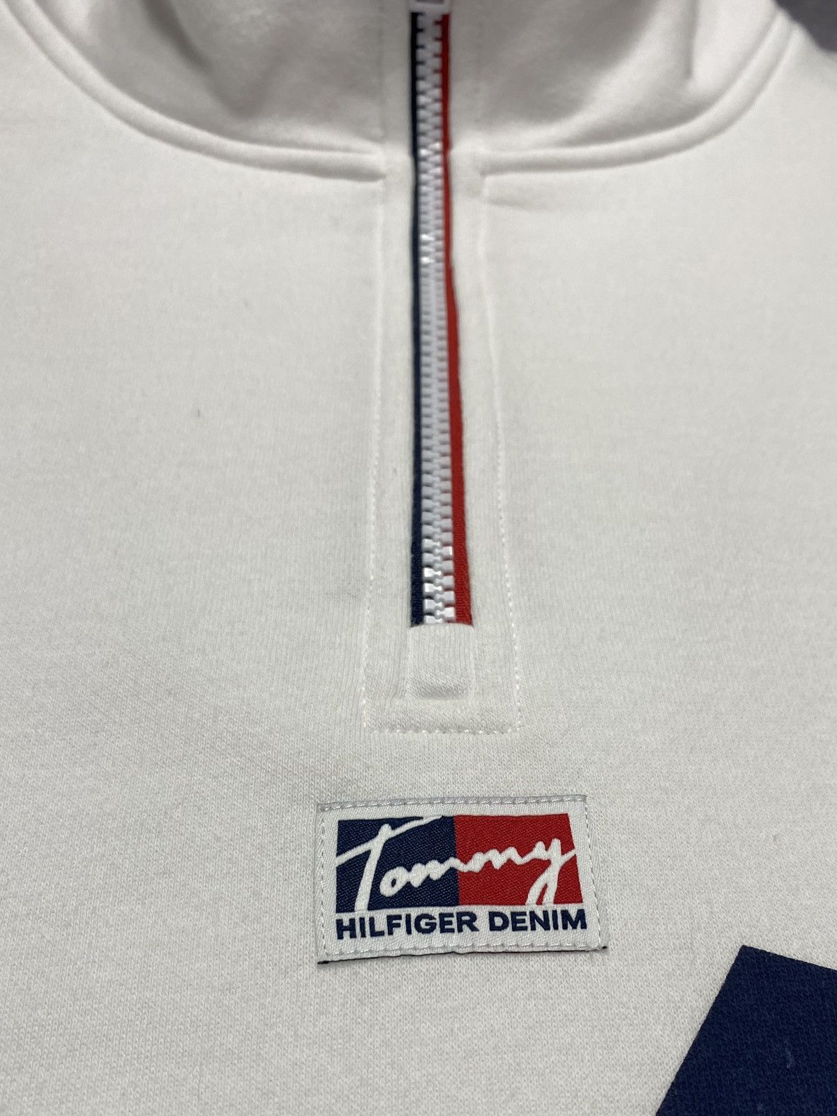 Tommy Hilfiger Tommy Hilfiger Denim Quarter Zip Size US L / EU 52-54 / 3 - 2 Thumbnail