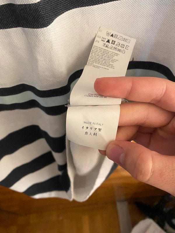 Stone Island × Vintage Stone Island 2013 Striped Cotton Polo Shirt - Large Size US L / EU 52-54 / 3 - 9 Thumbnail