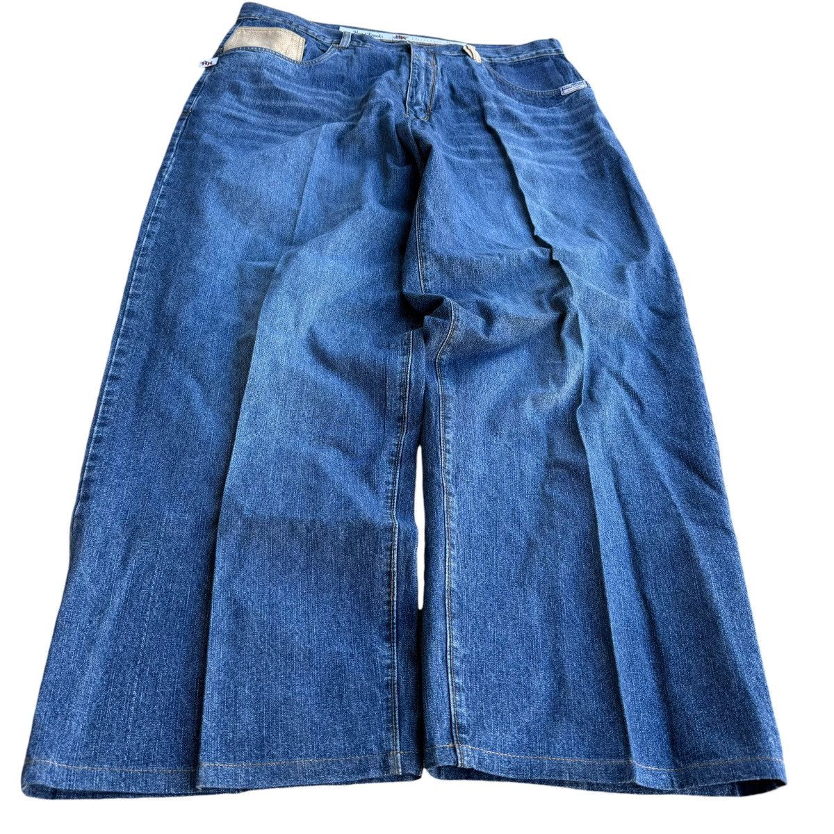 Fubu × Southpole 11” LEG OPENING HARD KNOCK JEANSWEAR Y2K WIDE LEG BAGGY JNCO Size US 40 / EU 56 - 5 Thumbnail