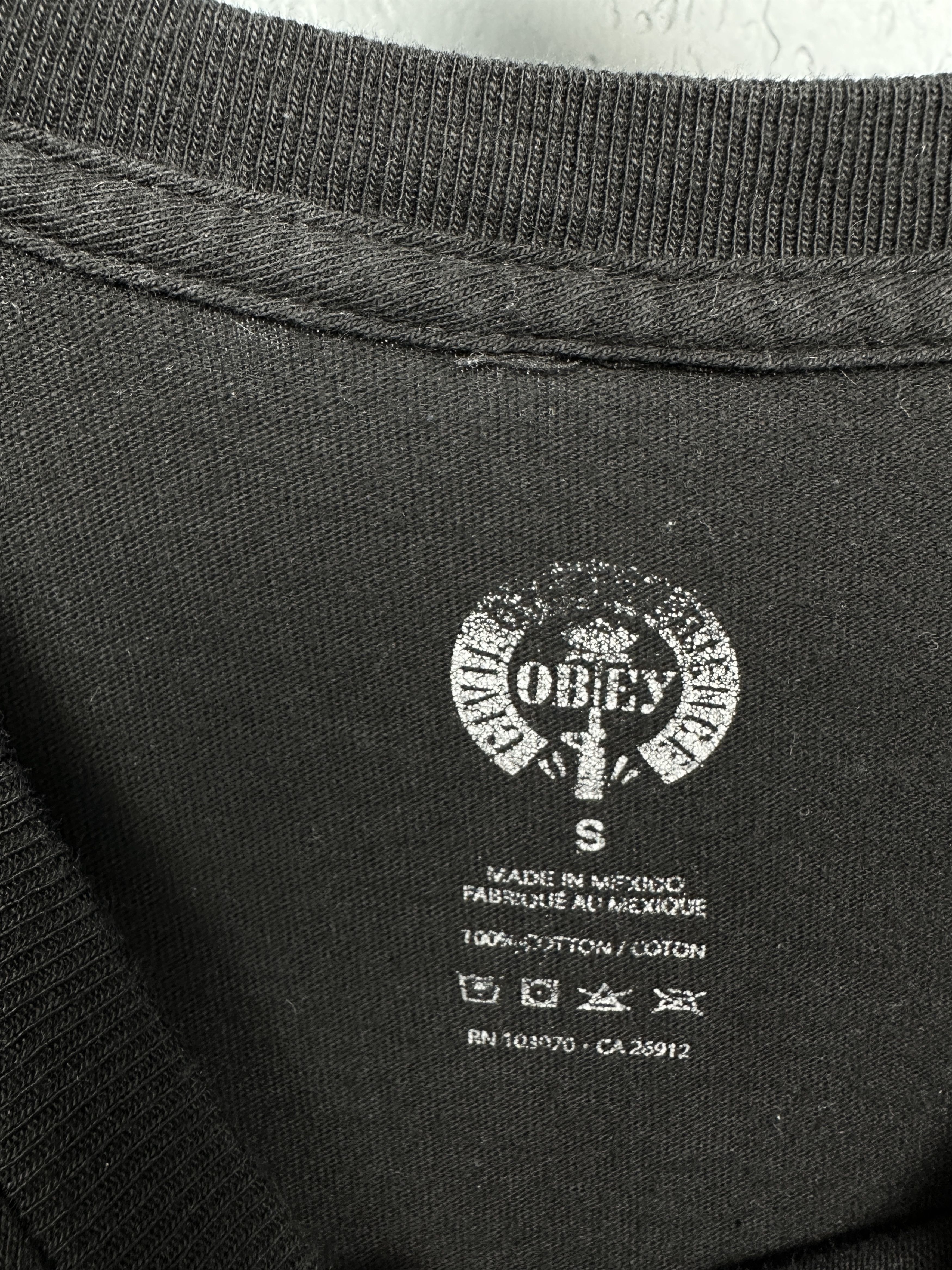 Obey × Vintage OBEY SMASH RACISM No Tolerance For IGNORANCE Punk Anarchy Size US S / EU 44-46 / 1 - 4 Thumbnail