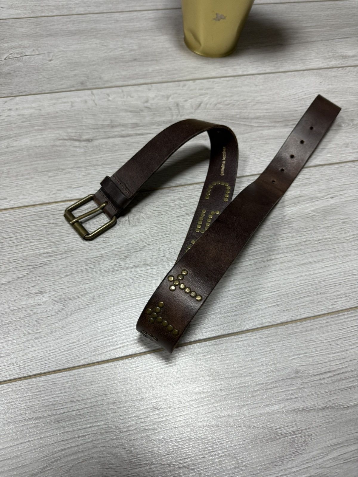 Carhartt Carhartt big logo belt leather Size ONE SIZE - 2 Thumbnail
