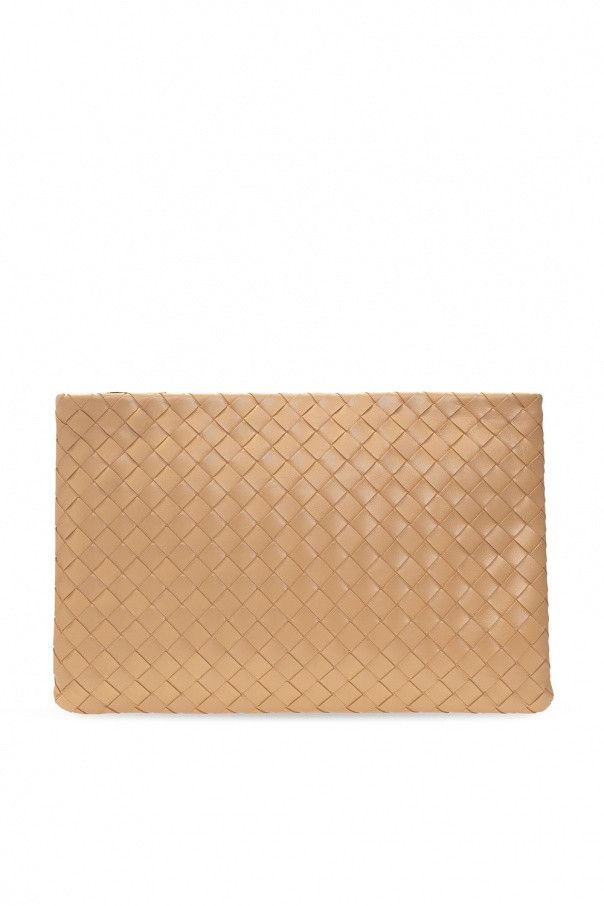 Bottega Veneta o1n1vont0525 Size: OS / Large Pouch in Almond Size ONE SIZE - 1 Thumbnail