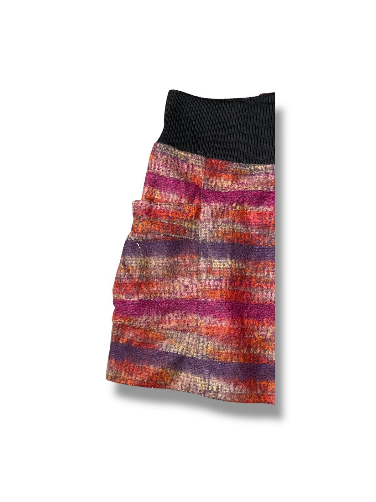 Japanese Brand × Vintage URBAN NOW Wool Blend Mini Skirt (93) Size 25" / US 0 / IT 36 - 2 Thumbnail