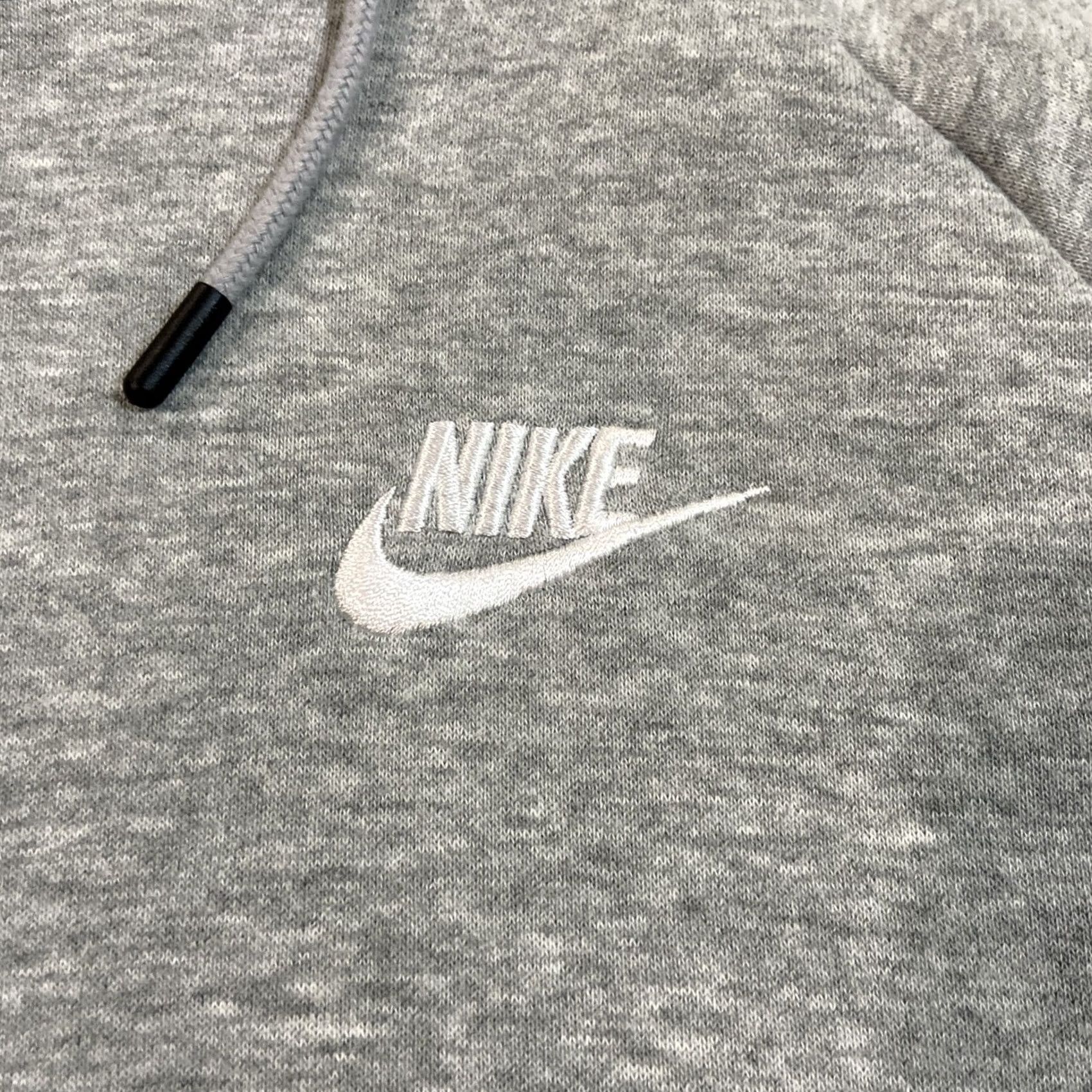 Nike Nike Women’s Hoodie Dress Gray Long Sleeve Fleece Oversized Pullover with Hood, Drawstring, Pockets, Size S Size S / US 4 / IT 40 - 2 Thumbnail