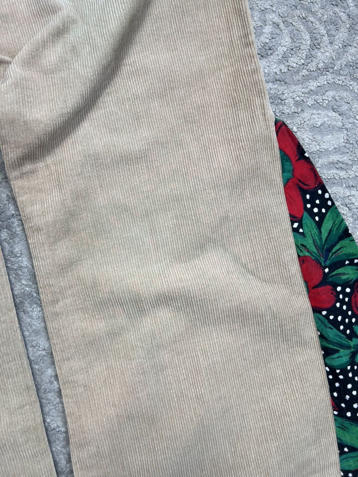 Levi's Unique Levi's White Tab Corduroy Pants Size 26" / US 2 / IT 38 - 7 Thumbnail