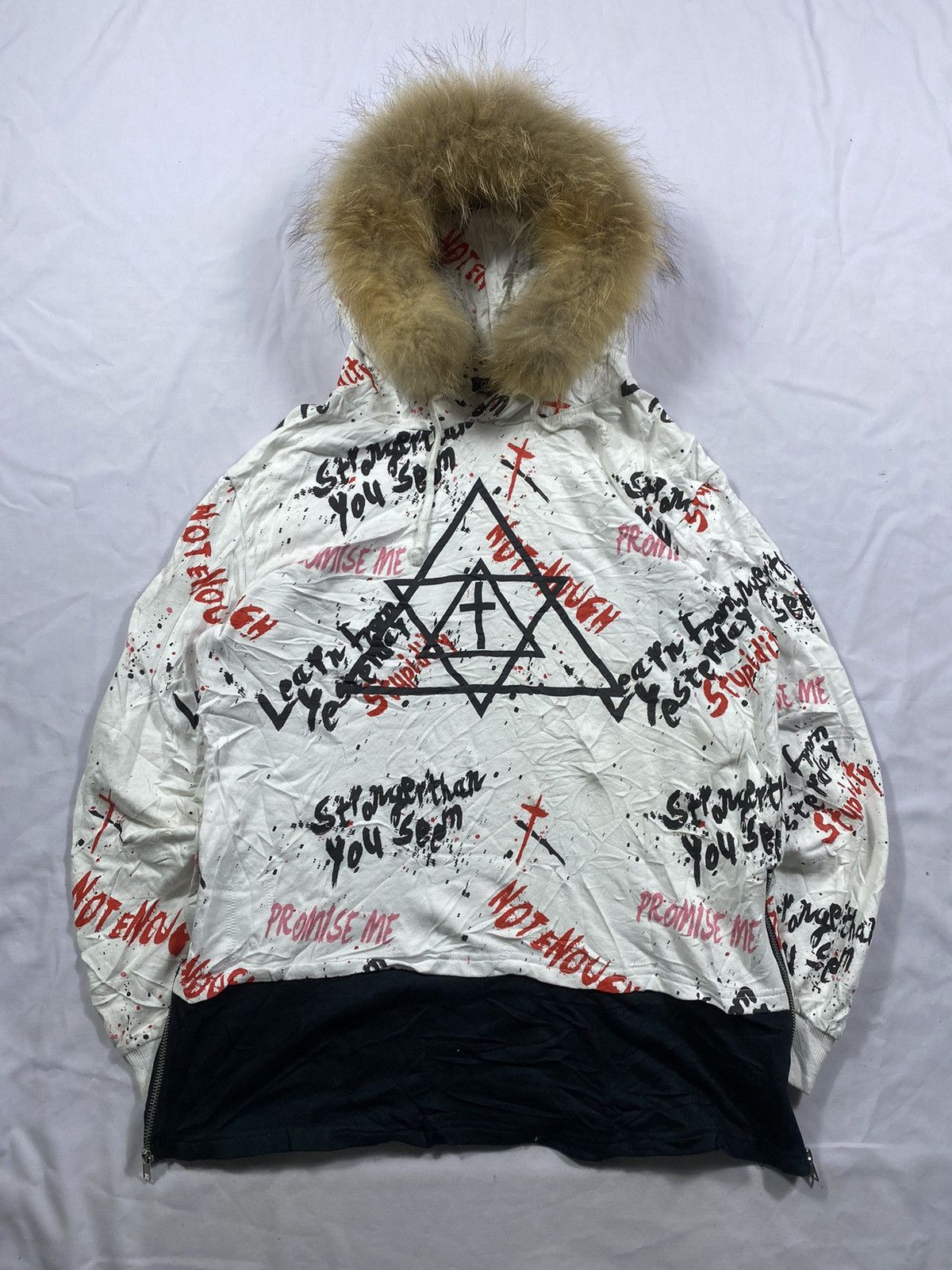 20471120 JAPANESE GLENMIST FUR HOODIE Size US M / EU 48-50 / 2 - 1 Thumbnail