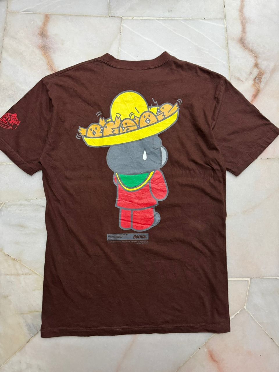 Vintage VINTAGE 2000s GORILLA DUAL PRINT BOB MARLEY PARODY Size US M / EU 48-50 / 2 - 10 Thumbnail