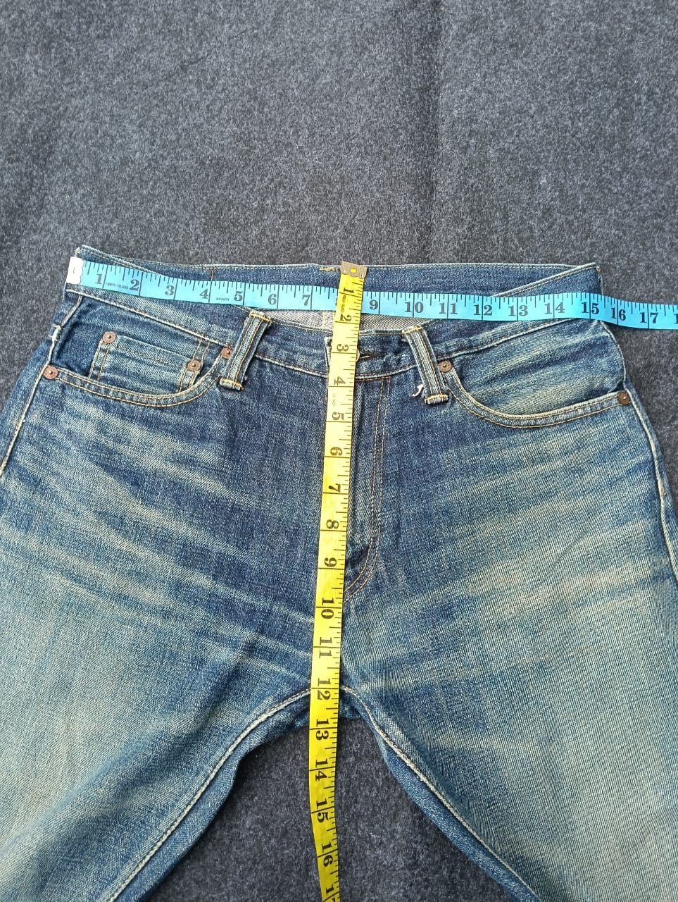 Skull Jeans by an Alchemist VINTAGE Skull Jeans By An Alchemist 550BXX Distressed Flare. Size US 30 / EU 46 - 6 Thumbnail