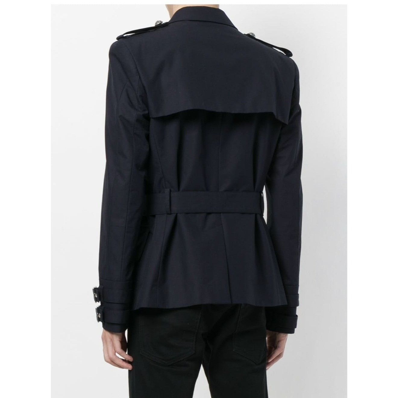 Balmain Balmain Double-Breasted Military Blazer Size 48R - 8 Thumbnail