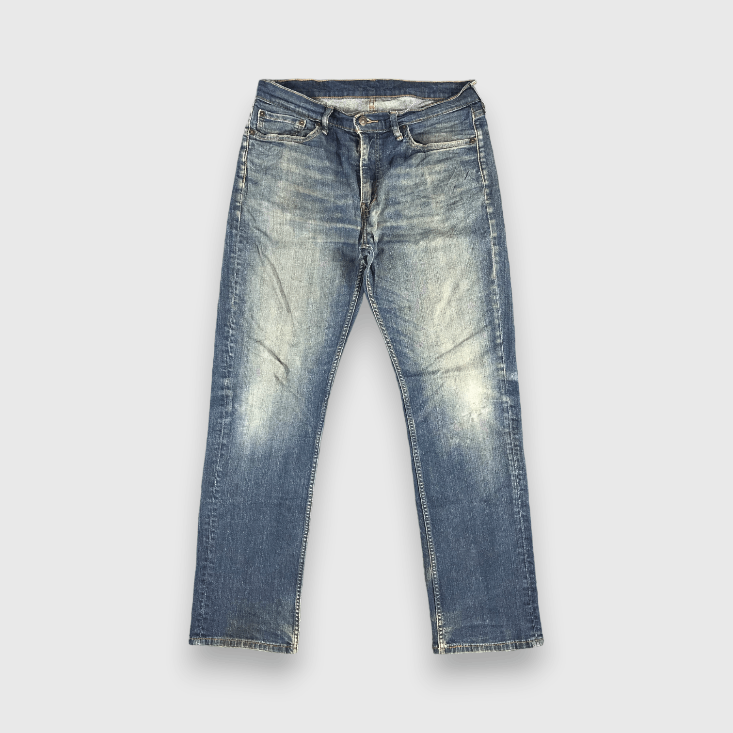 Vintage Blue Wash Levis 514 Jeans-J2113