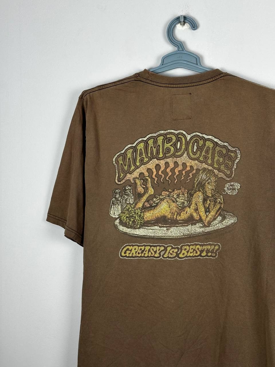 Mambo Vintage Rare 90s Mambo Surf Delux Necked Girl T-Shirt Size US L / EU 52-54 / 3 - 1 Thumbnail