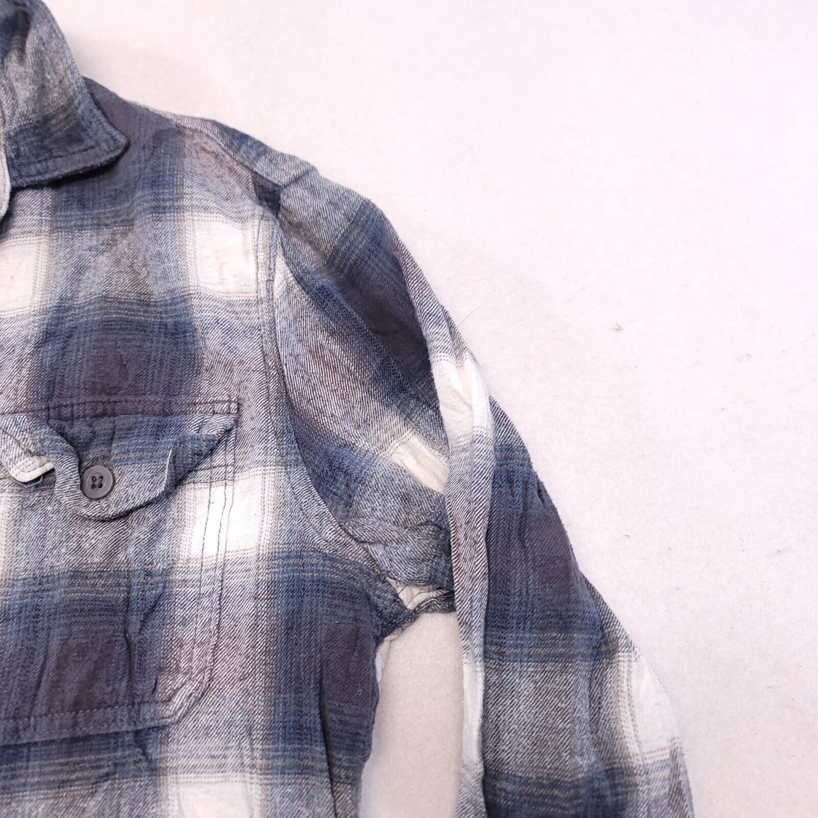 Sonoma Sonoma Tartan Flannel Shirt Mens Size Small S Blue White Size US S / EU 44-46 / 1 - 5 Thumbnail
