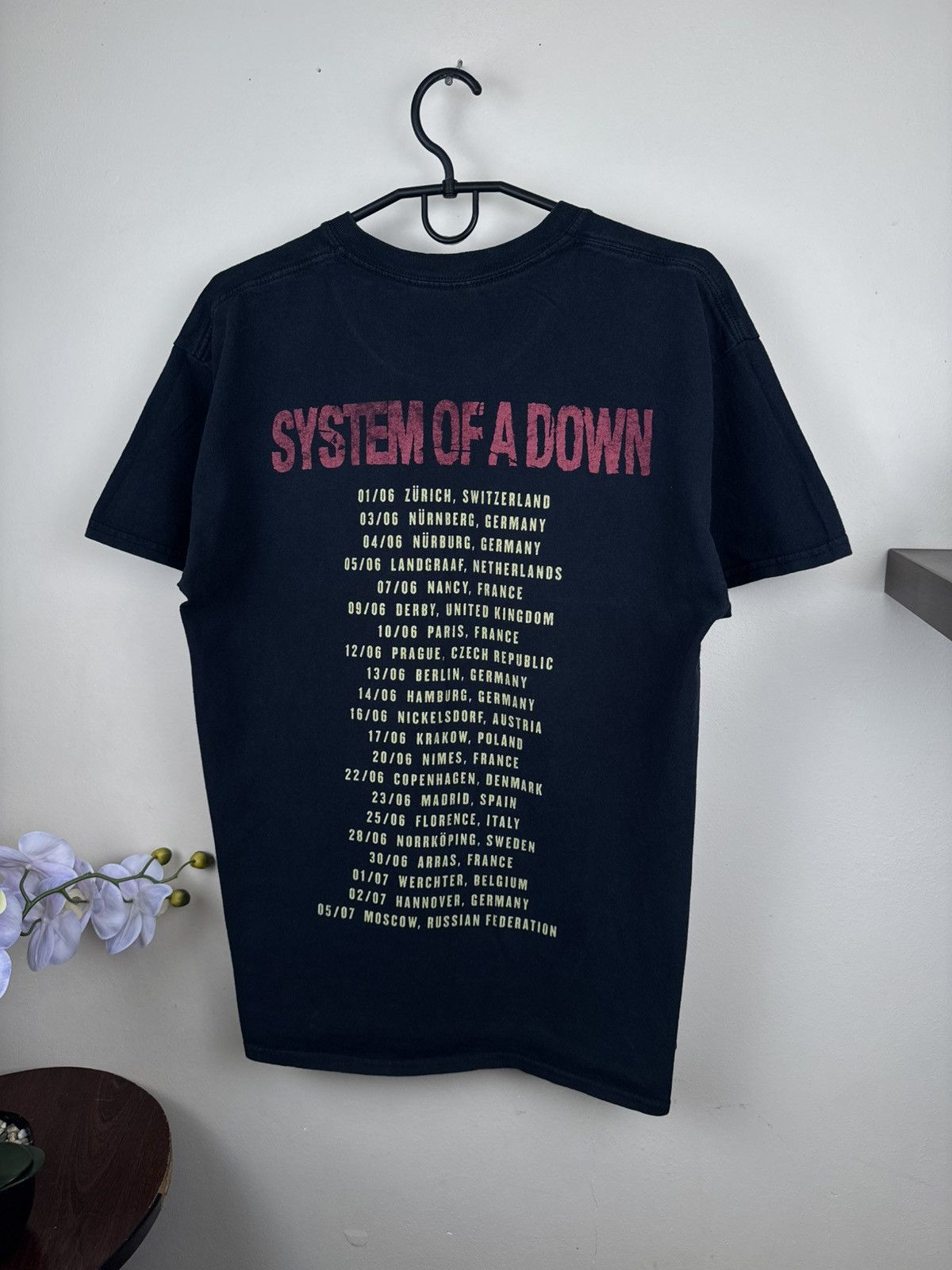 Other Vintage System of a Down T shirt 2017 Black Sz L Rock Black Size US L / EU 52-54 / 3 - 21 Thumbnail