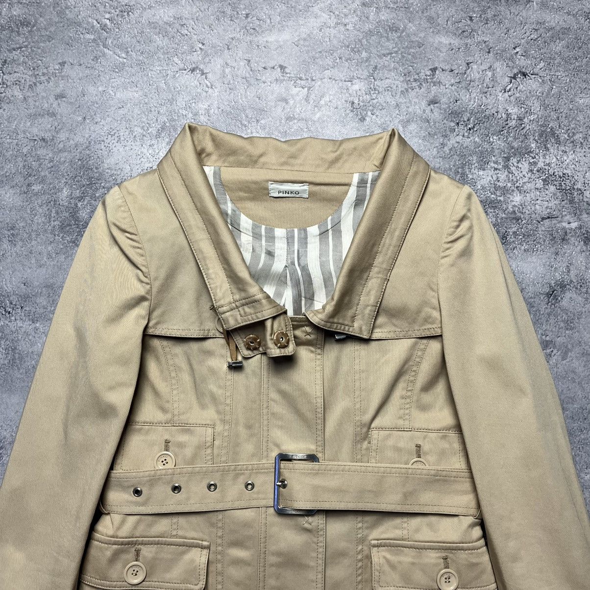 Pinko Vintage Pinko Cropped Coat Jacket Luxury Designer Italy Size M / US 6-8 / IT 42-44 - 2 Thumbnail