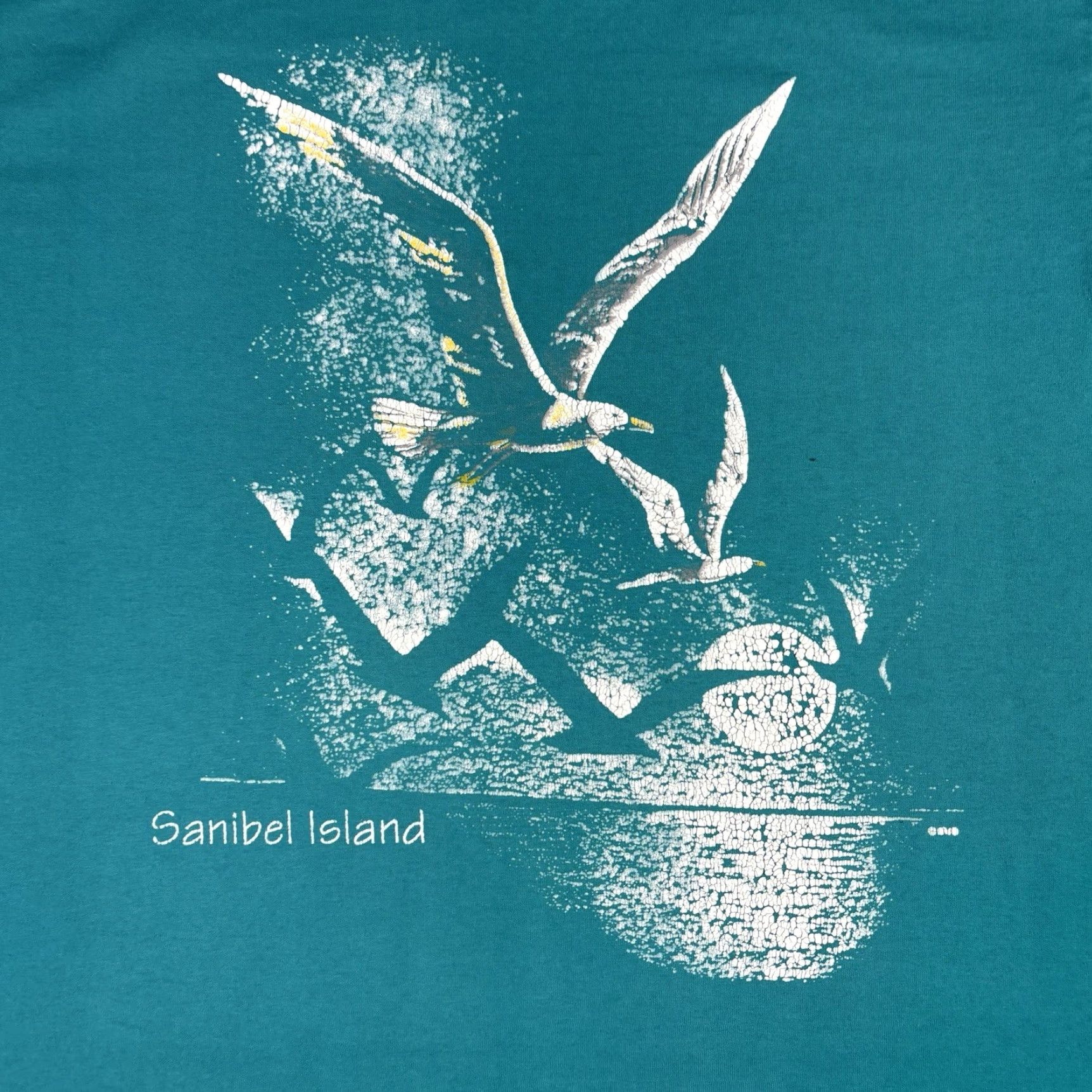 Vintage VINTAGE Animal T-Shirt Men XL Blue Lizard Crew Neck Short Sleeve Birds Wildlife 90s Size US XL / EU 56 / 4 - 6 Thumbnail