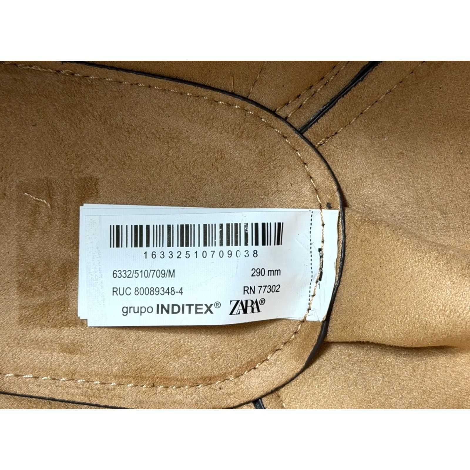 Zara ZARA City Bag Medium Brown Tote Shoulder Strap Womens Size ONE SIZE - 7 Thumbnail