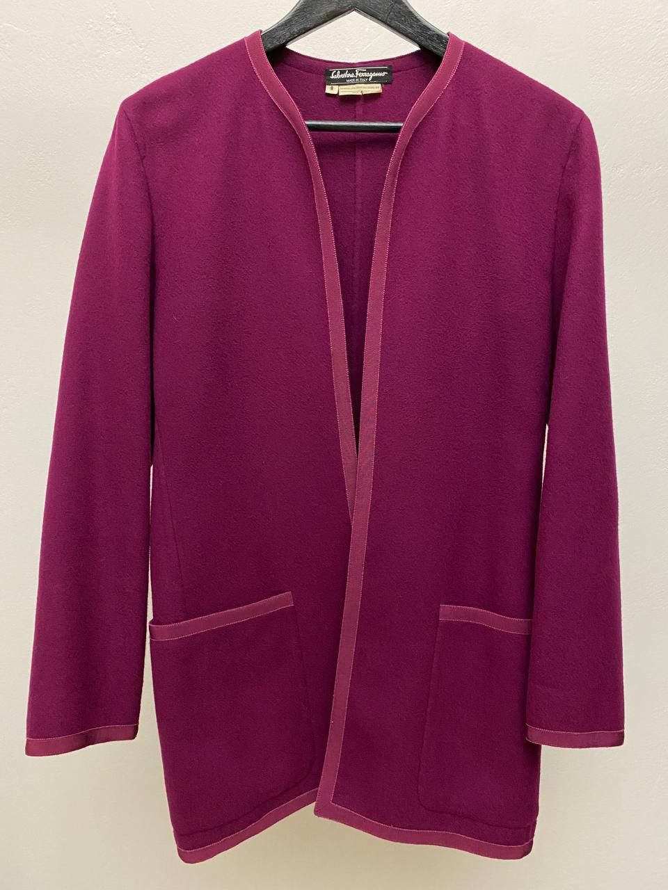 Salvatore Ferragamo Salvatore Ferragamo Wool Classic Casual Blazer Jacket Coat Size M / US 6-8 / IT 42-44 - 4 Thumbnail