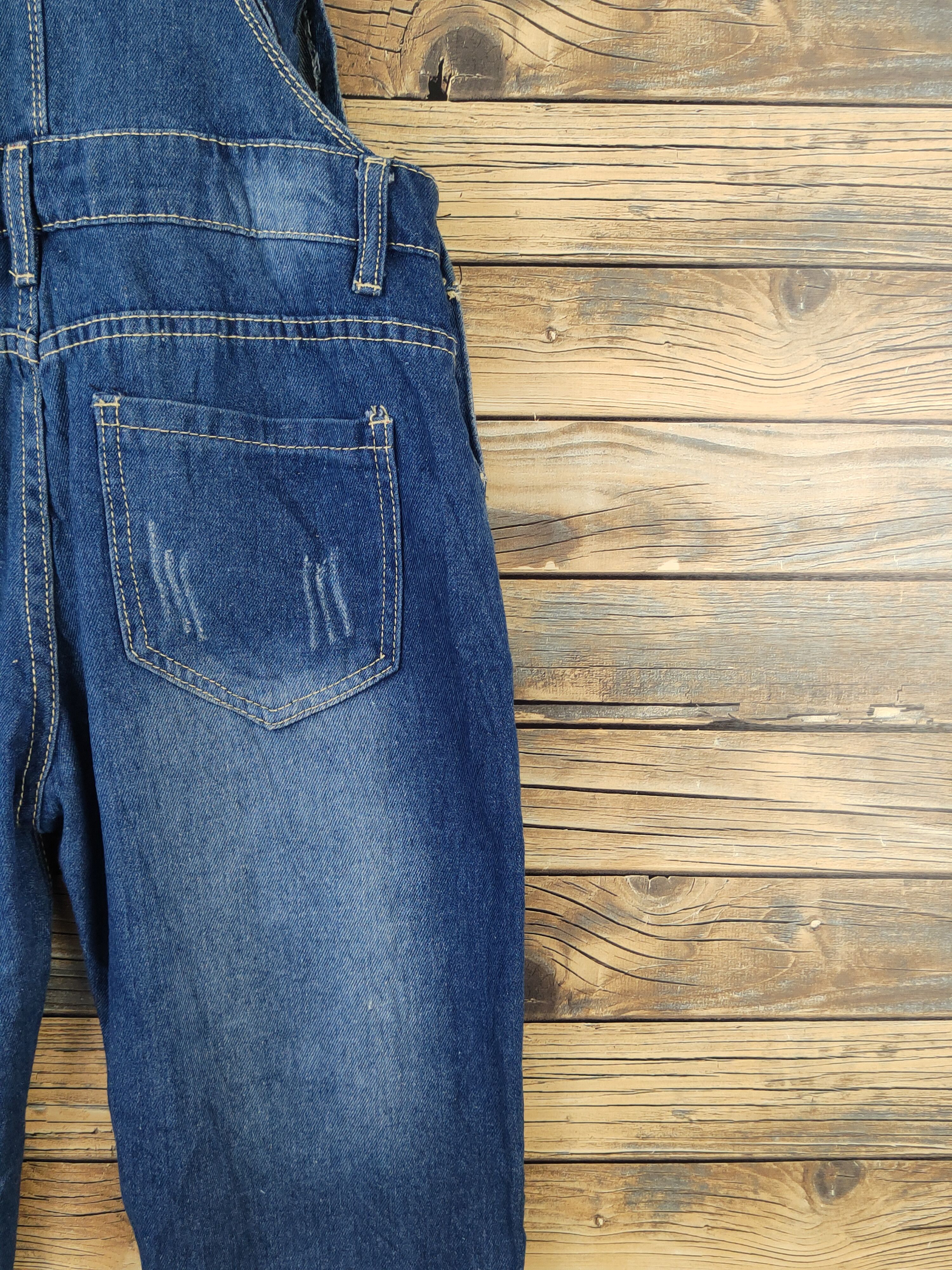 Japanese Brand × Vintage Vintage Japanese Brand Blue Denim Jumpsuits Size 30" / US 8 / IT 44 - 15 Thumbnail