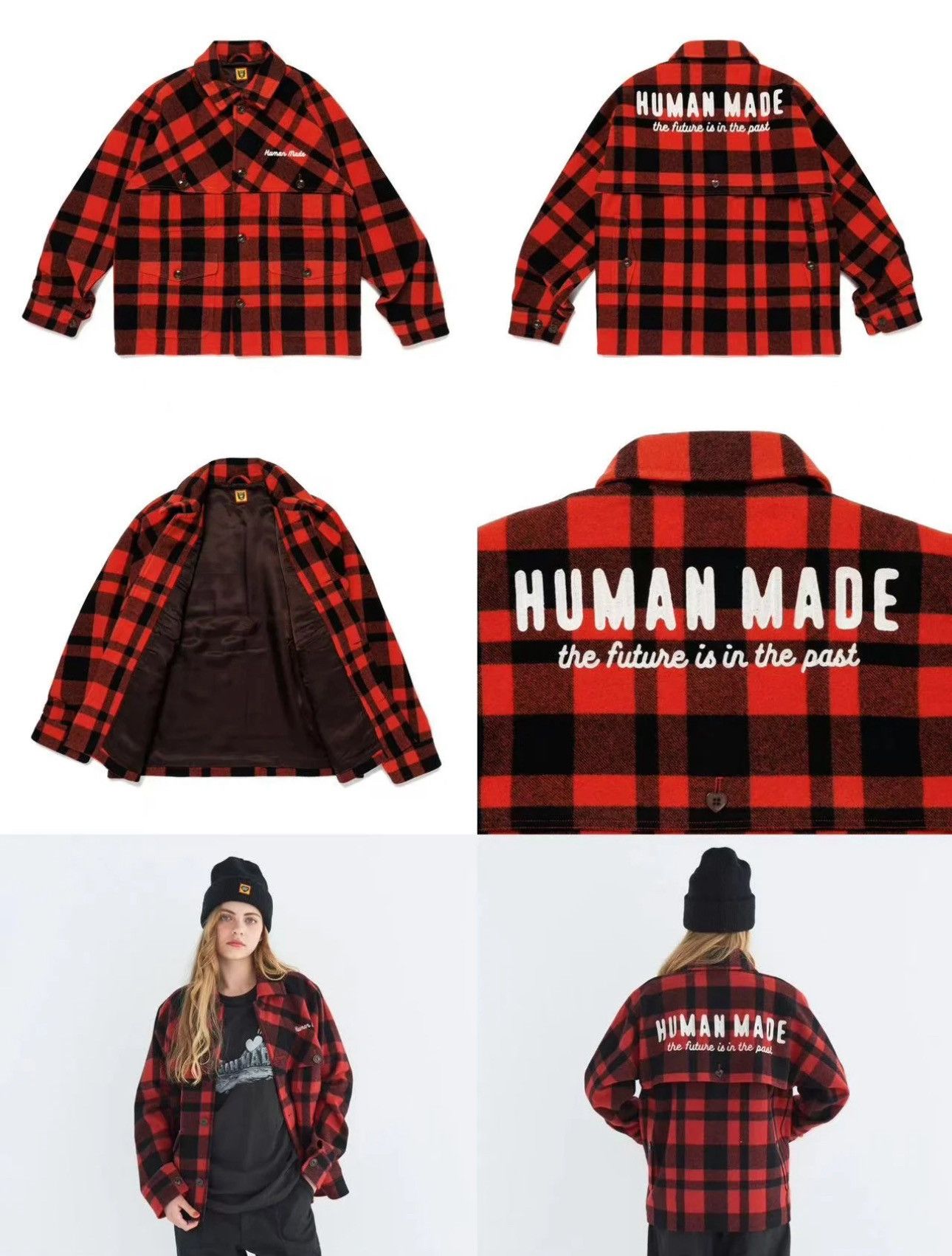 Human Made 24aw Wool Hunting Jacket，size L