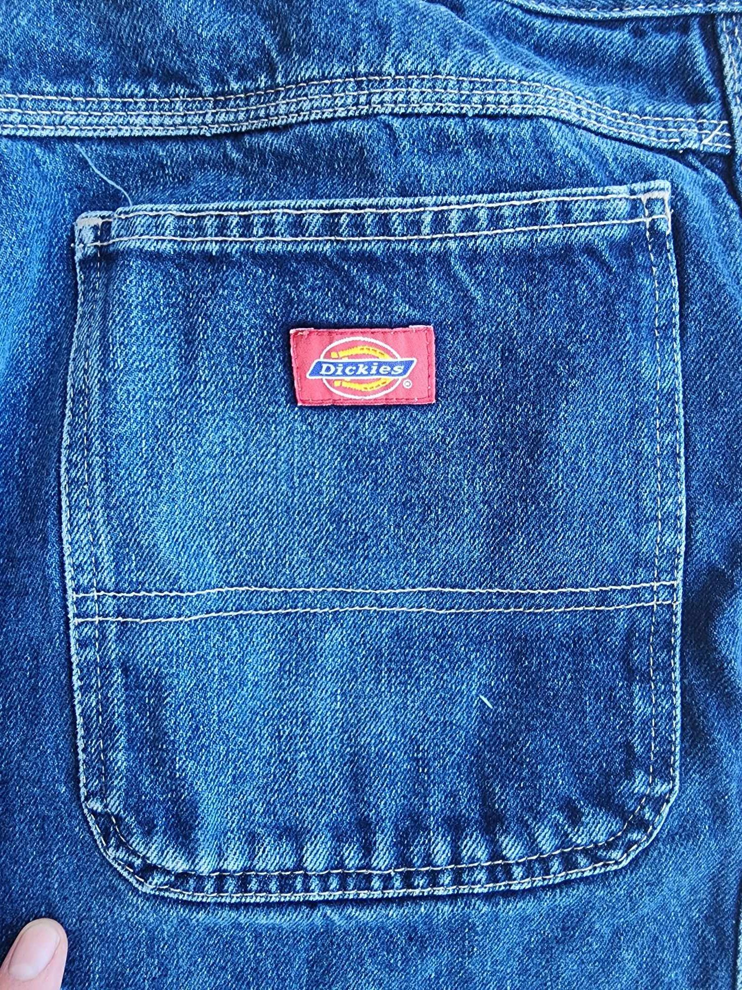 Dickies Vintage Dickies Denim Baggy Pants, W36 L34, Minimal Wear Size US 36 / EU 52 - 8 Thumbnail