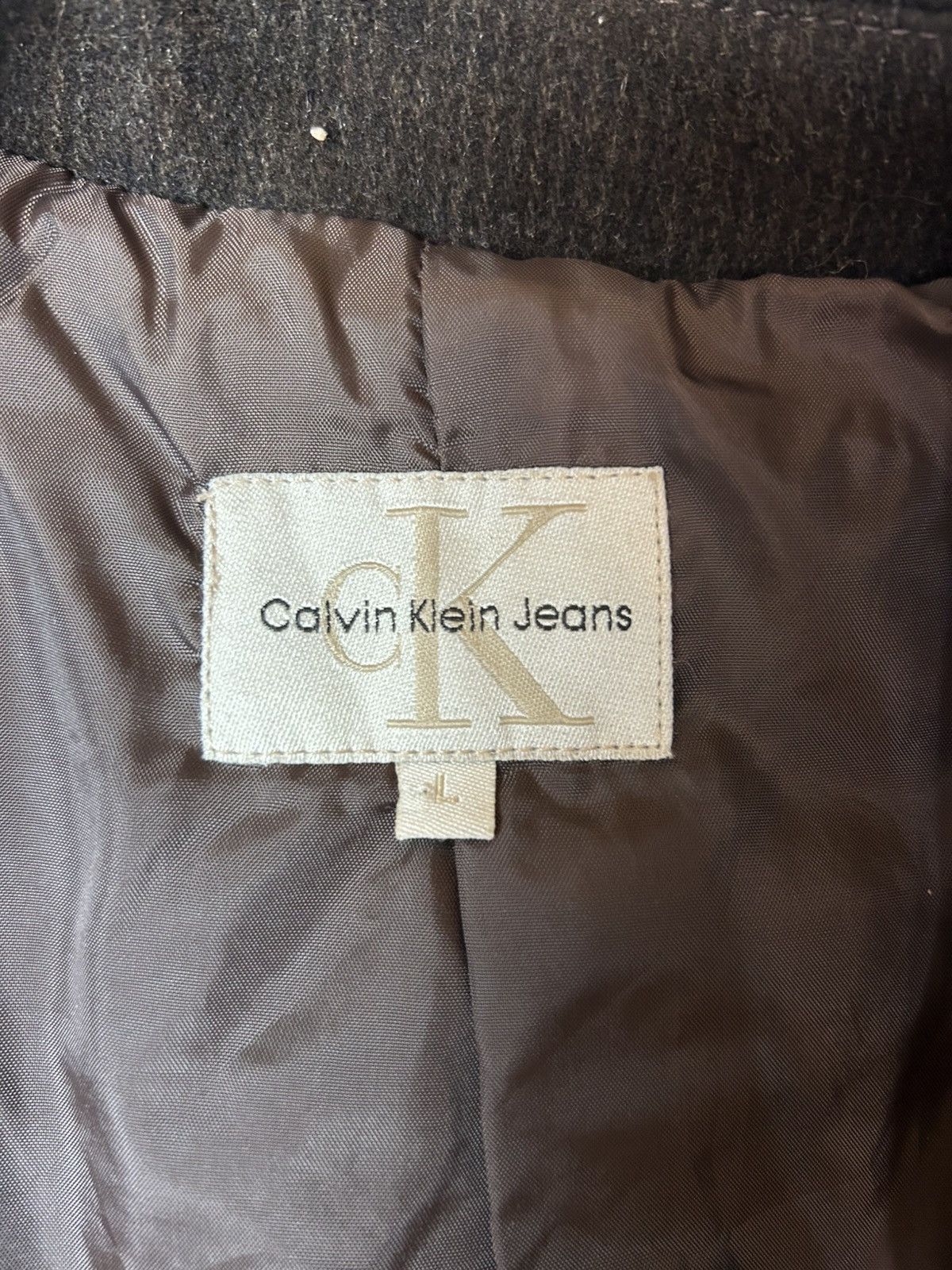 Calvin Klein × Calvin Klein 205W39NYC × Designer CALVIN KLEIN JEANS DOUBLE BREAST BLAZER Size 38L - 5 Thumbnail